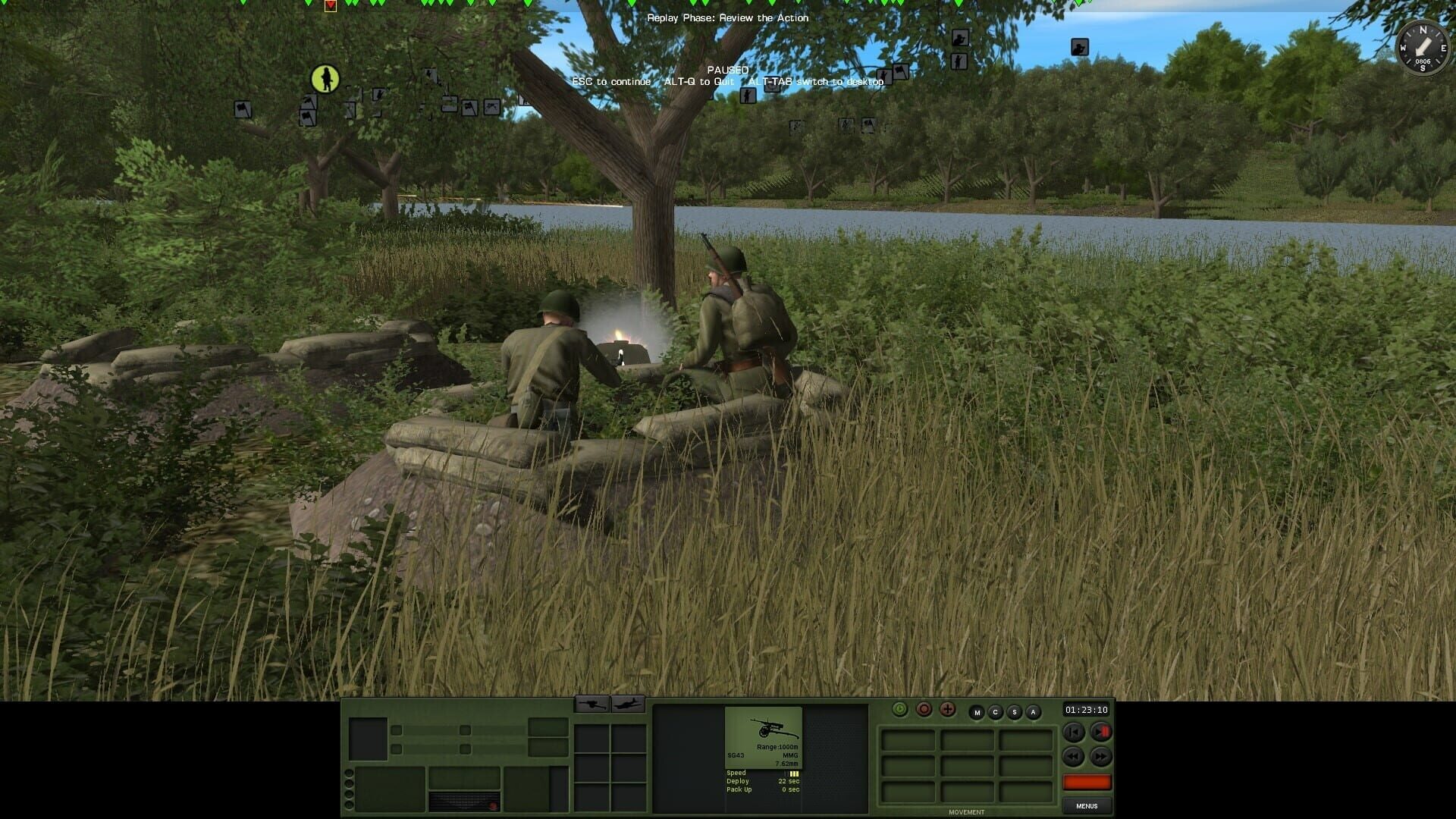 Screenshot for Combat Mission: Red Thunder