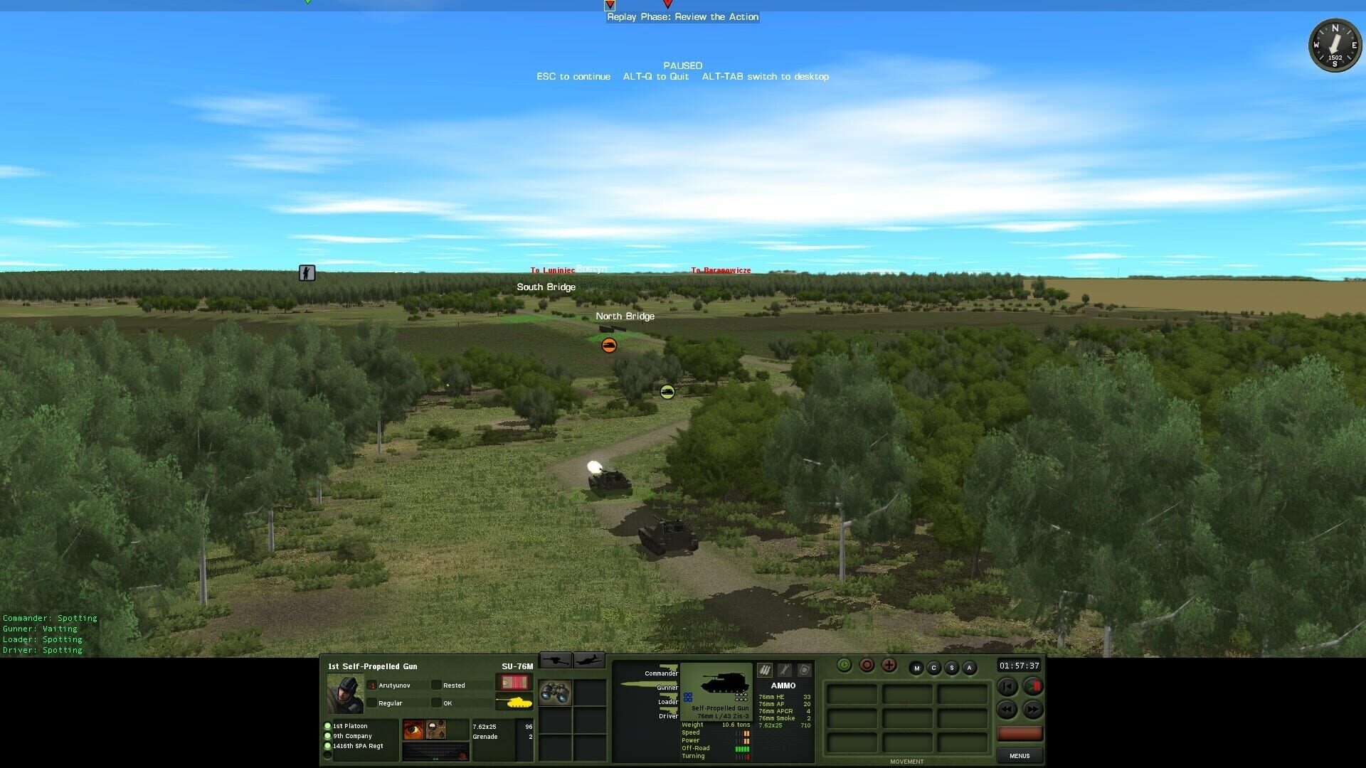 Screenshot for Combat Mission: Red Thunder