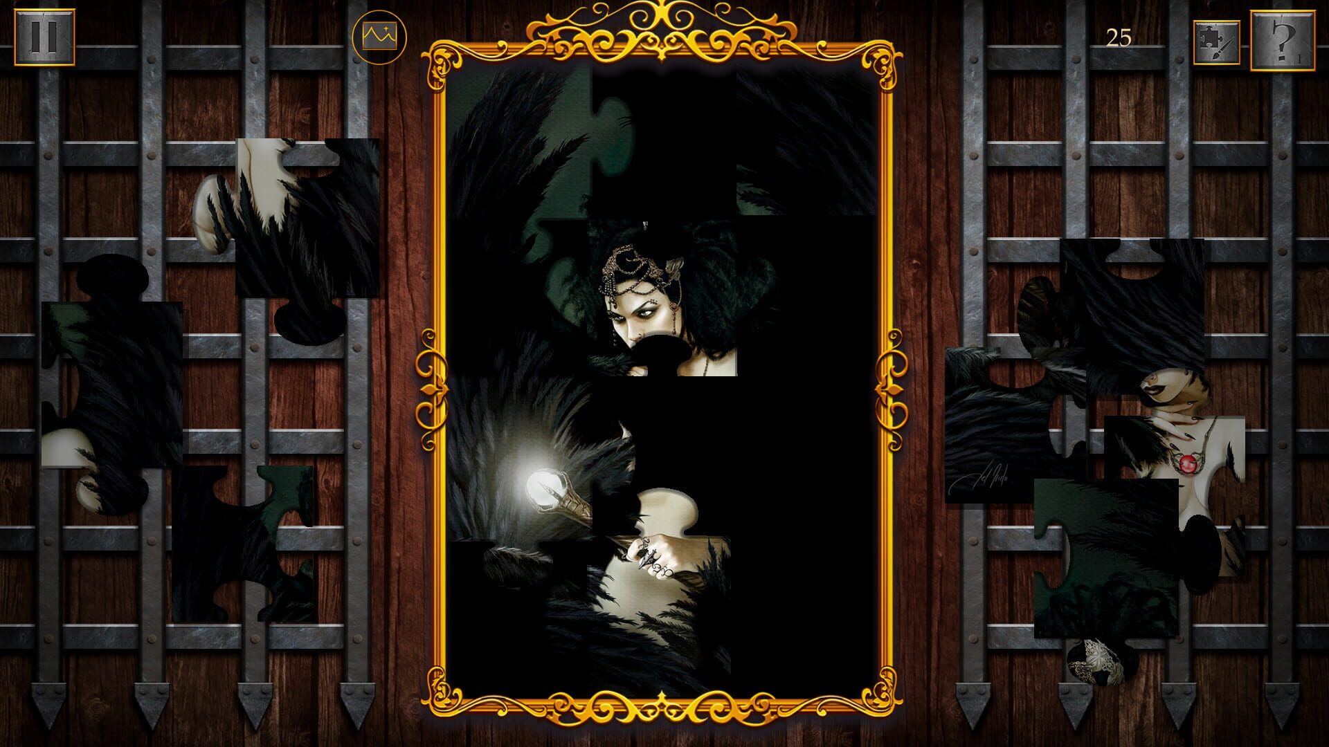 Screenshot for Dark Fantasy: Epic Jigsaw Puzzle