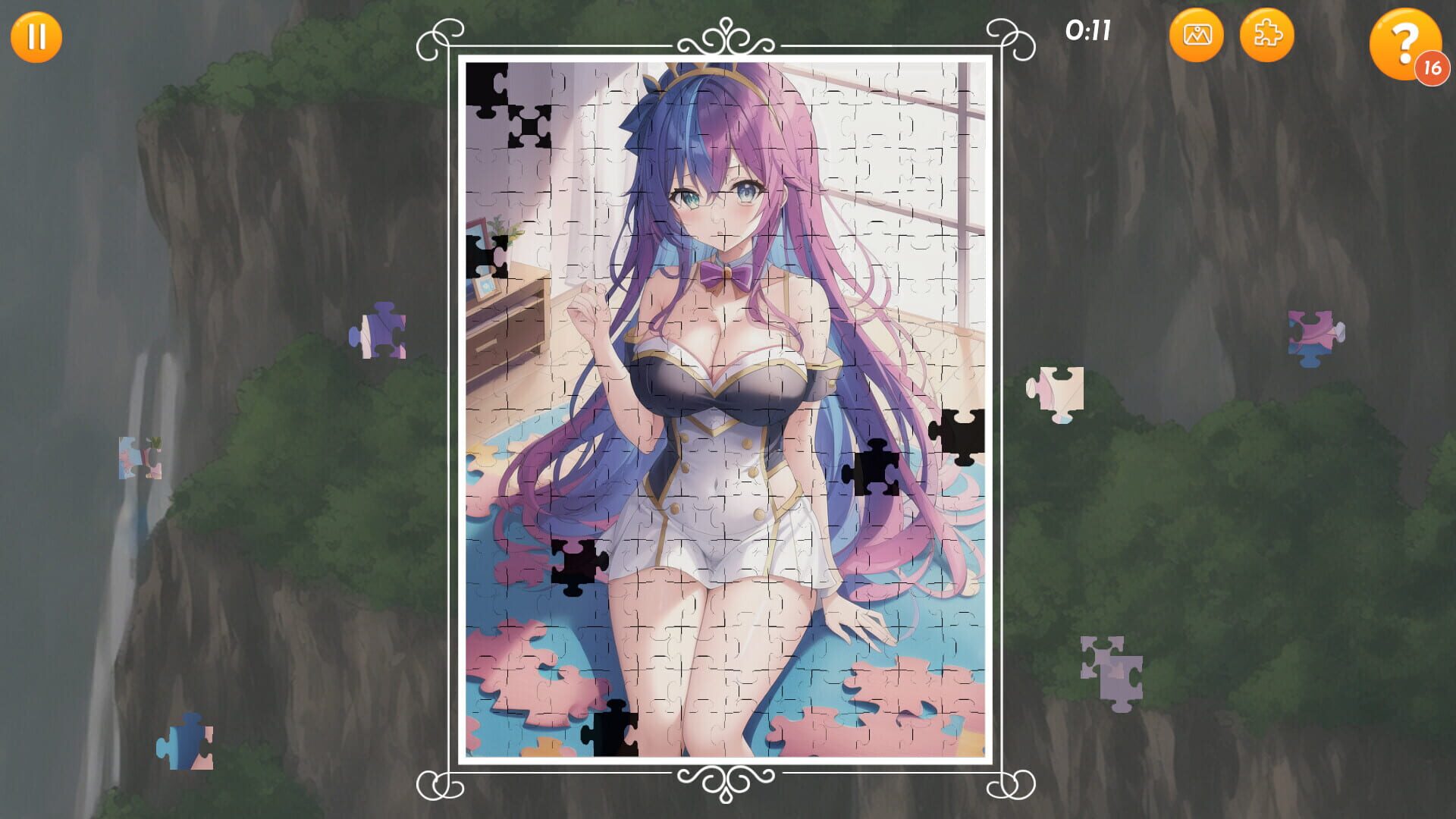 Screenshot for Ultimate Anime Jigsaw Puzzle