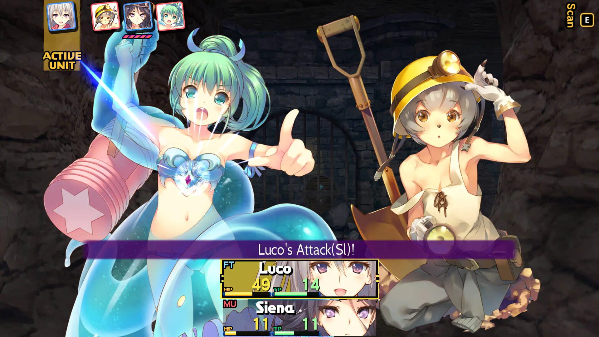 Screenshot for Dungeon Travelers 2-2: The Fallen Maidens & the Book of Beginnings