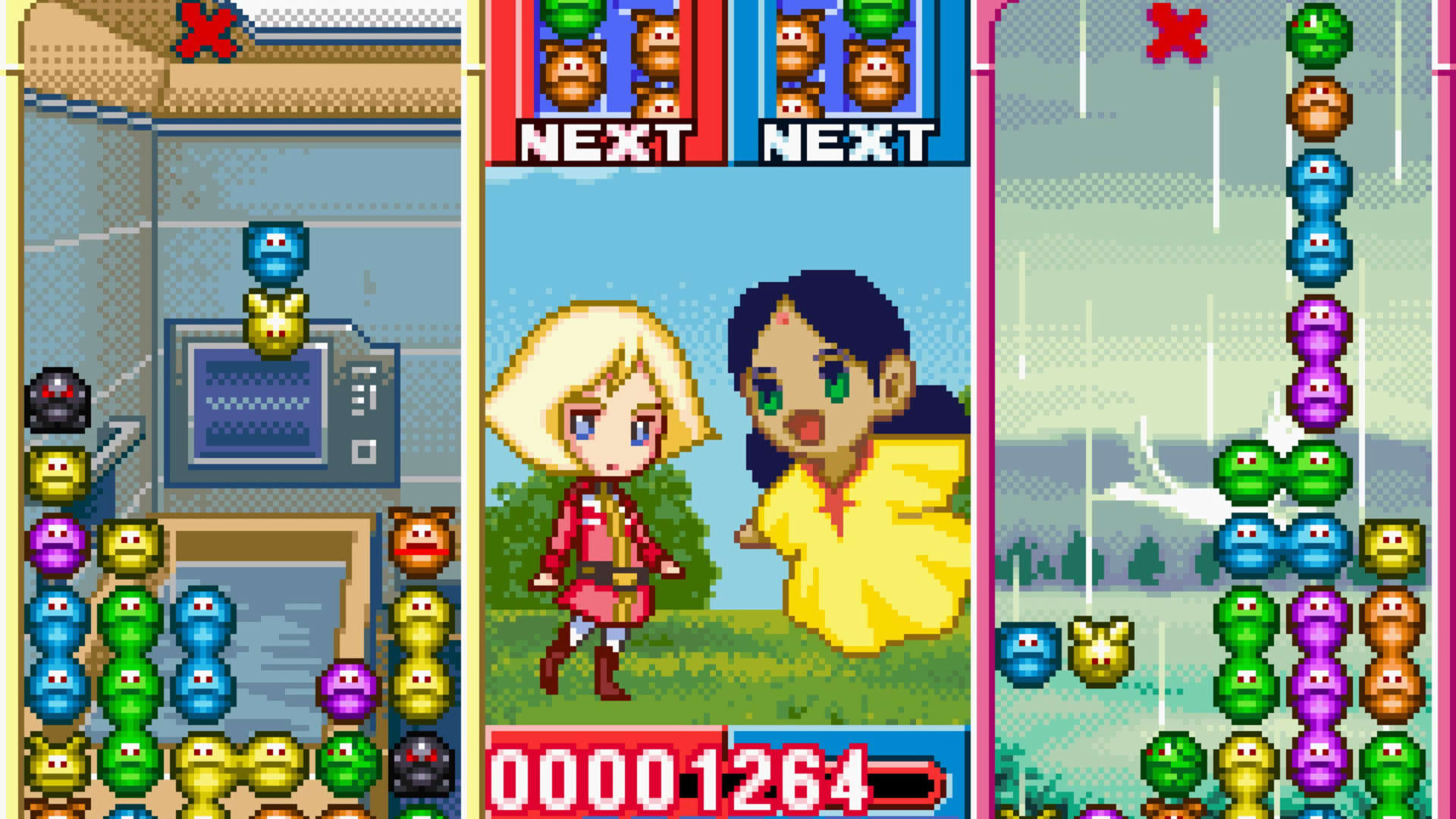 Screenshot for Kidou Gekidan Haro Ichiza: Haro no Puyo Puyo