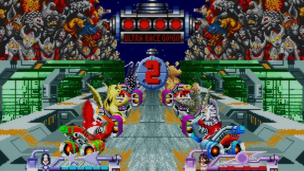 Screenshot for Waku-waku Ultraman Racing