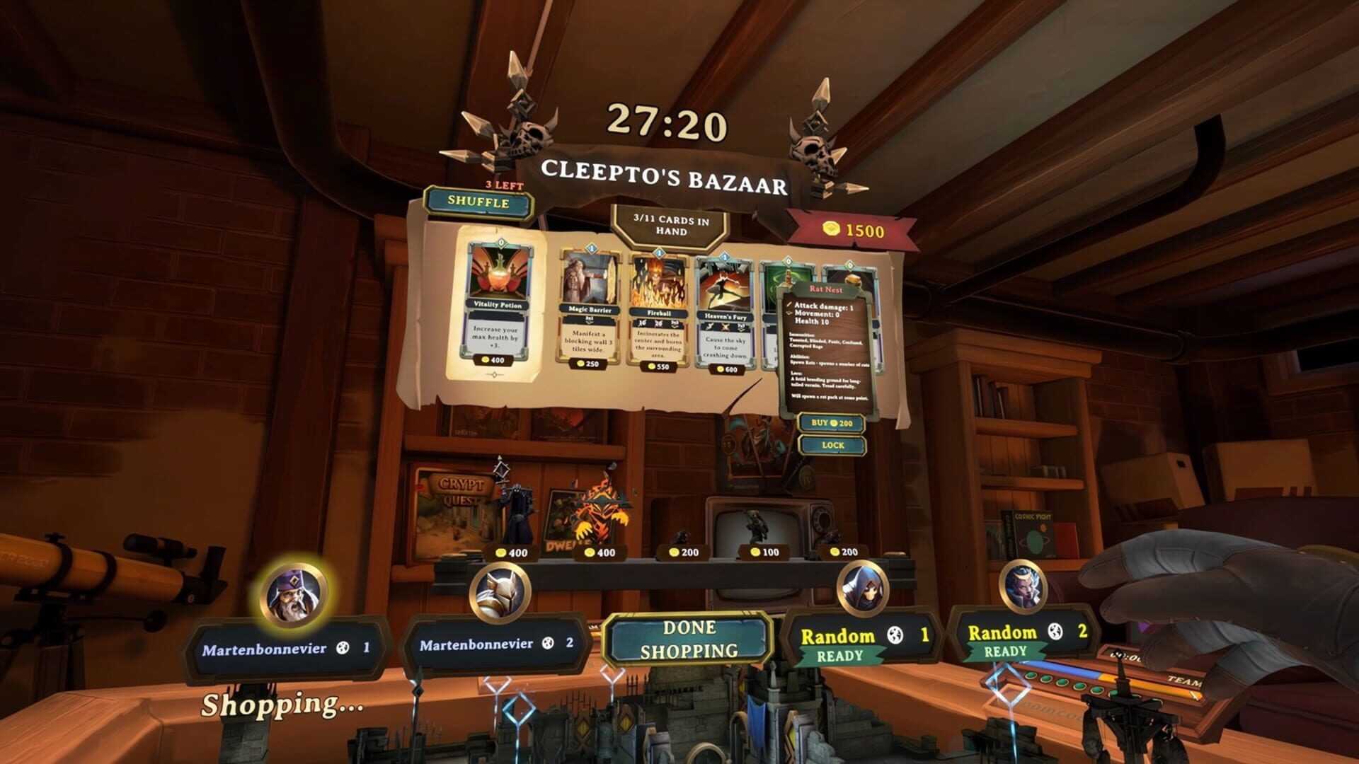 Screenshot for Demeo Battles