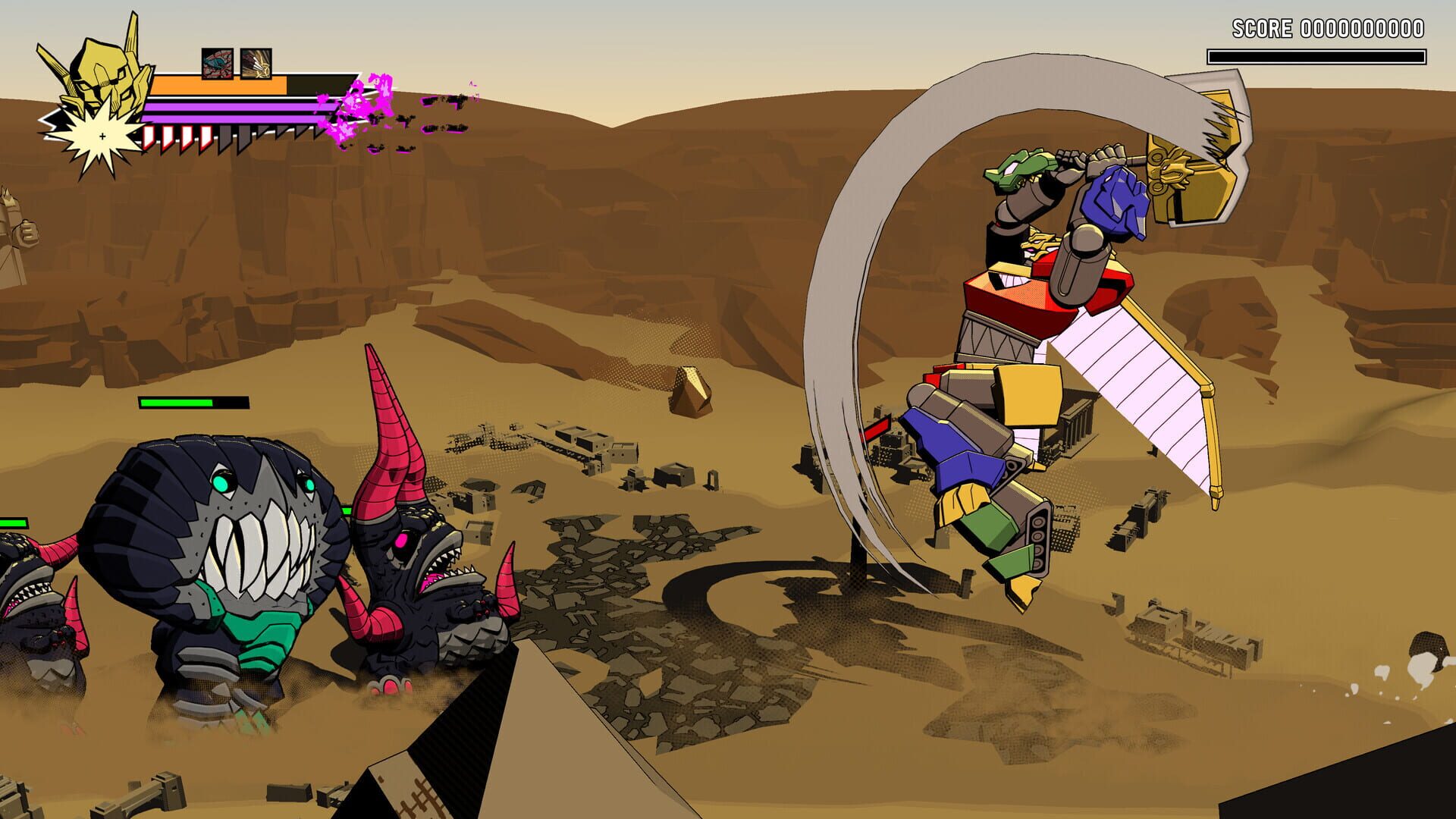 Screenshot for Dawn of the Monsters: Arcade Edition