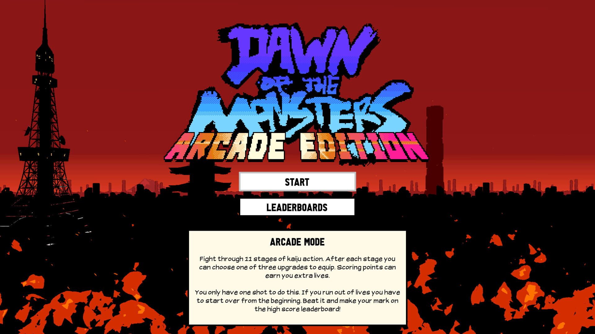 Screenshot for Dawn of the Monsters: Arcade Edition