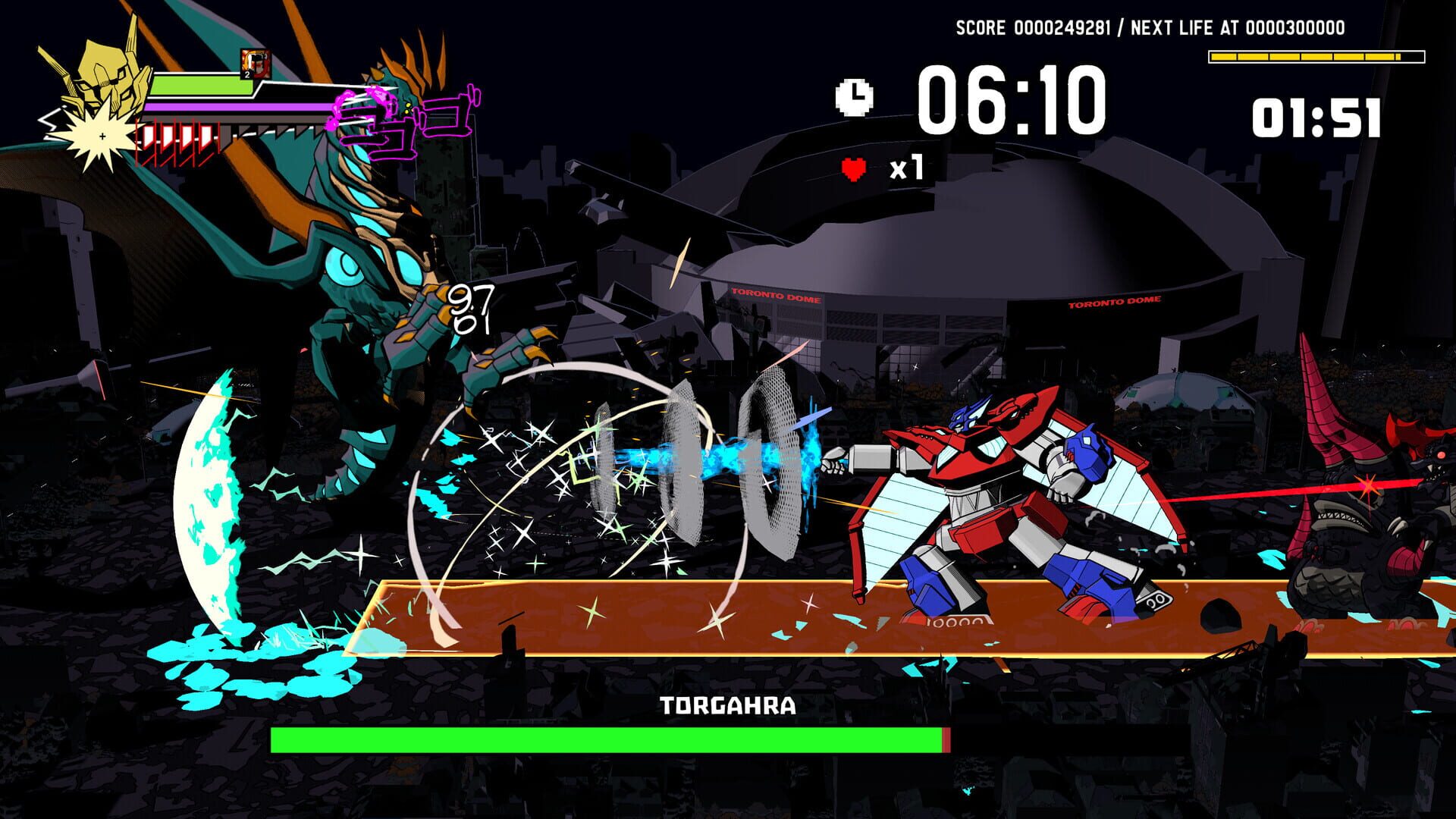 Screenshot for Dawn of the Monsters: Arcade Edition