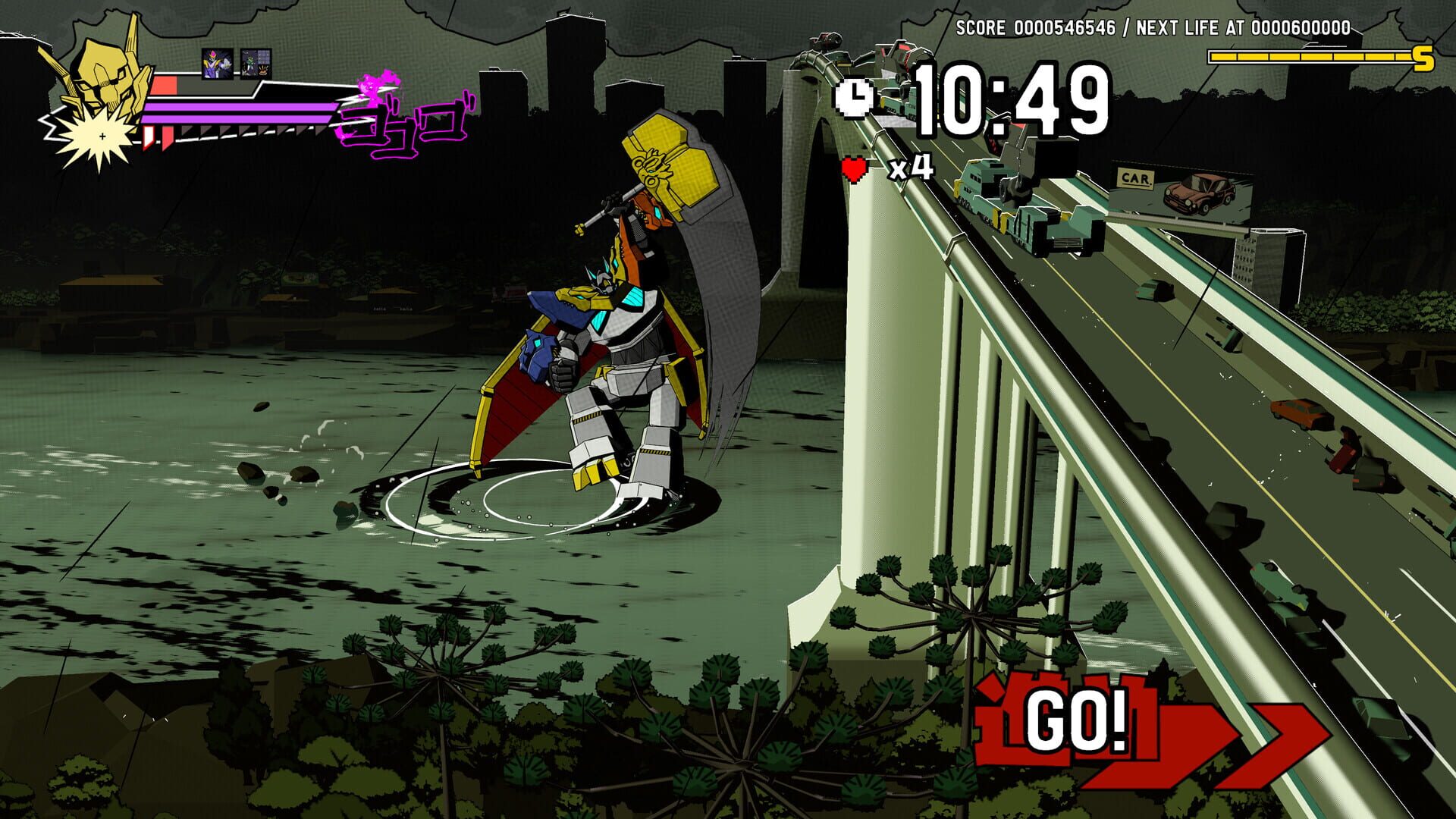 Screenshot for Dawn of the Monsters: Arcade Edition