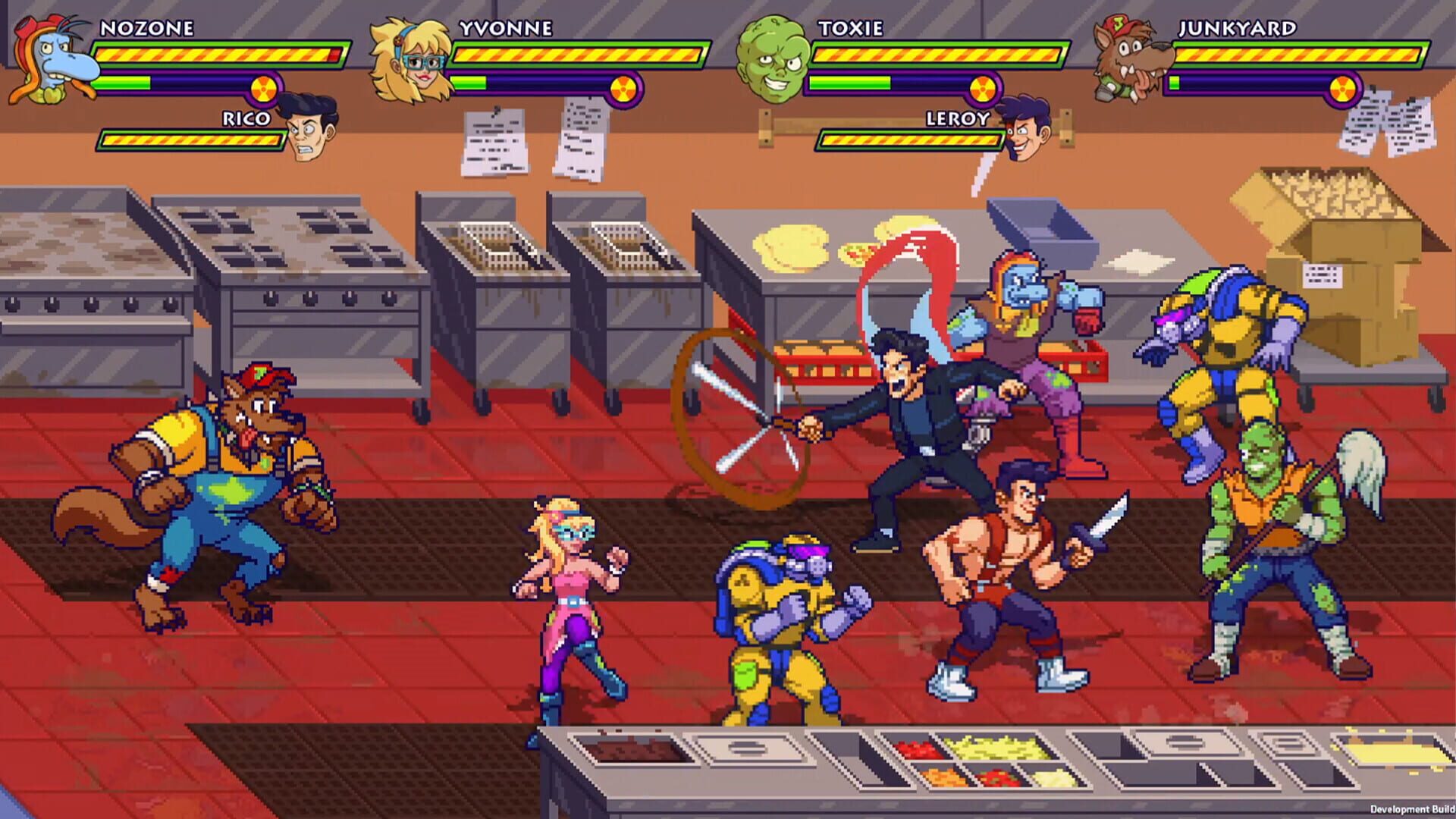 Screenshot for Toxic Crusaders