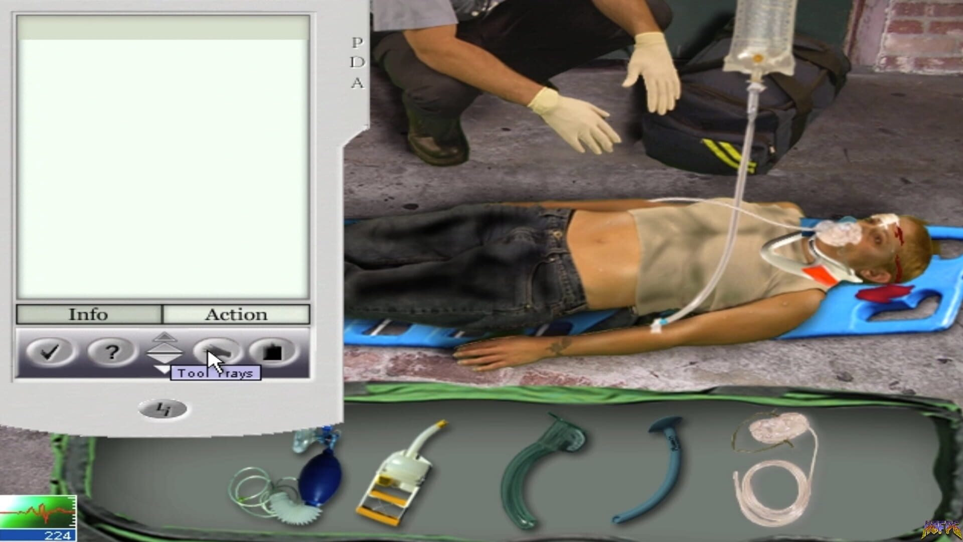 Screenshot for 911 Paramedic