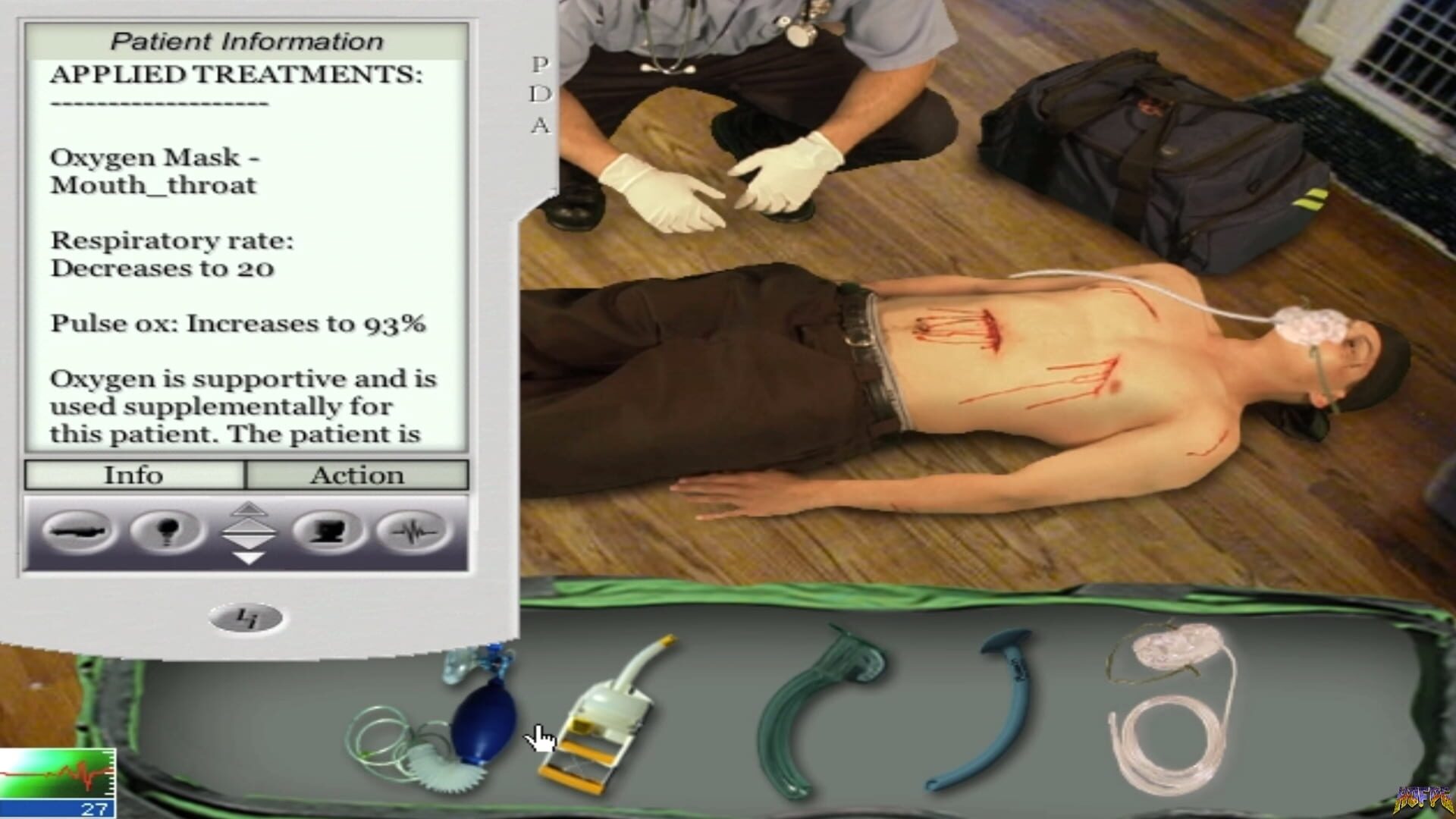 Screenshot for 911 Paramedic