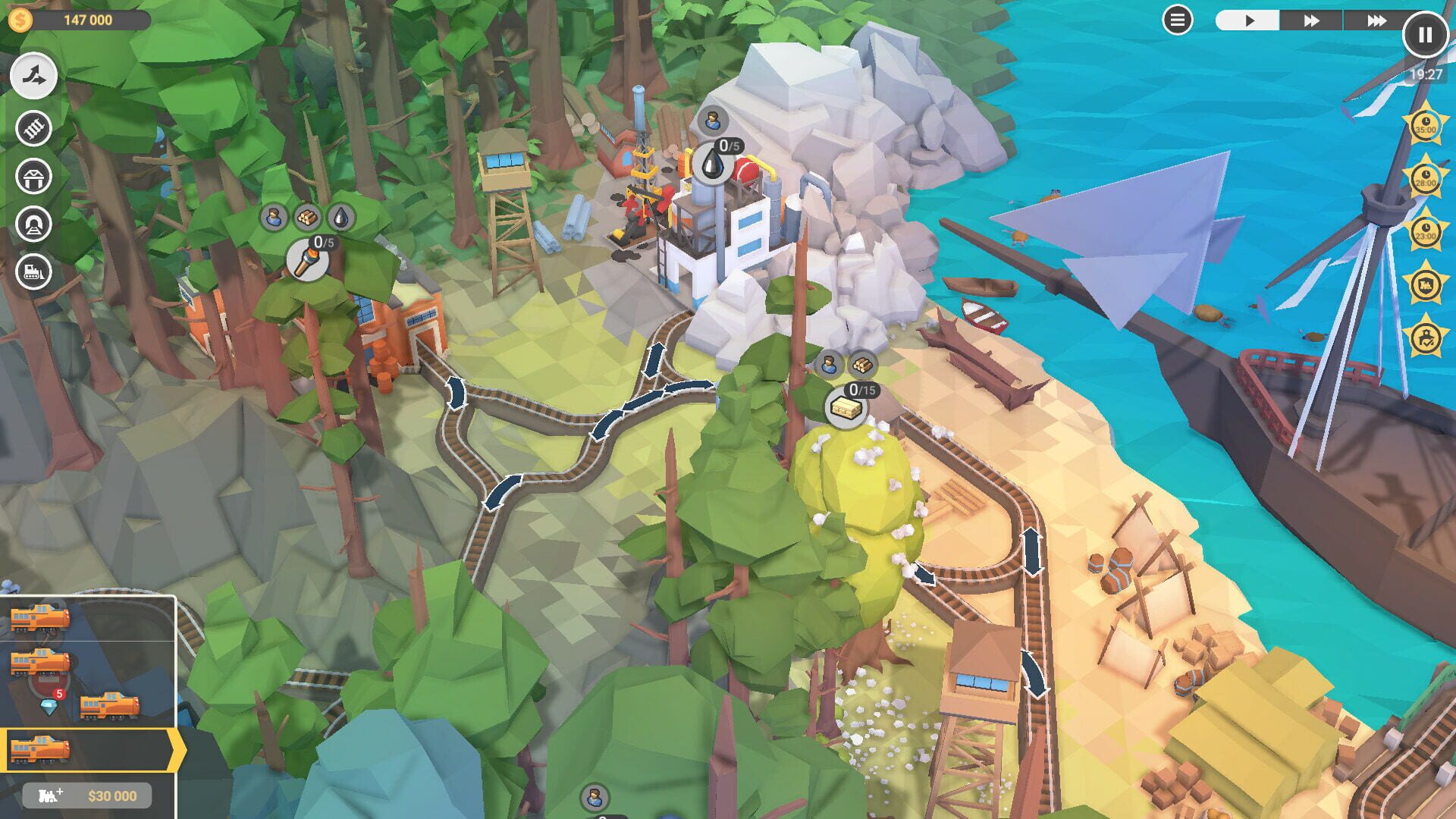 Screenshot for Train Valley 2: The Pandeia Project