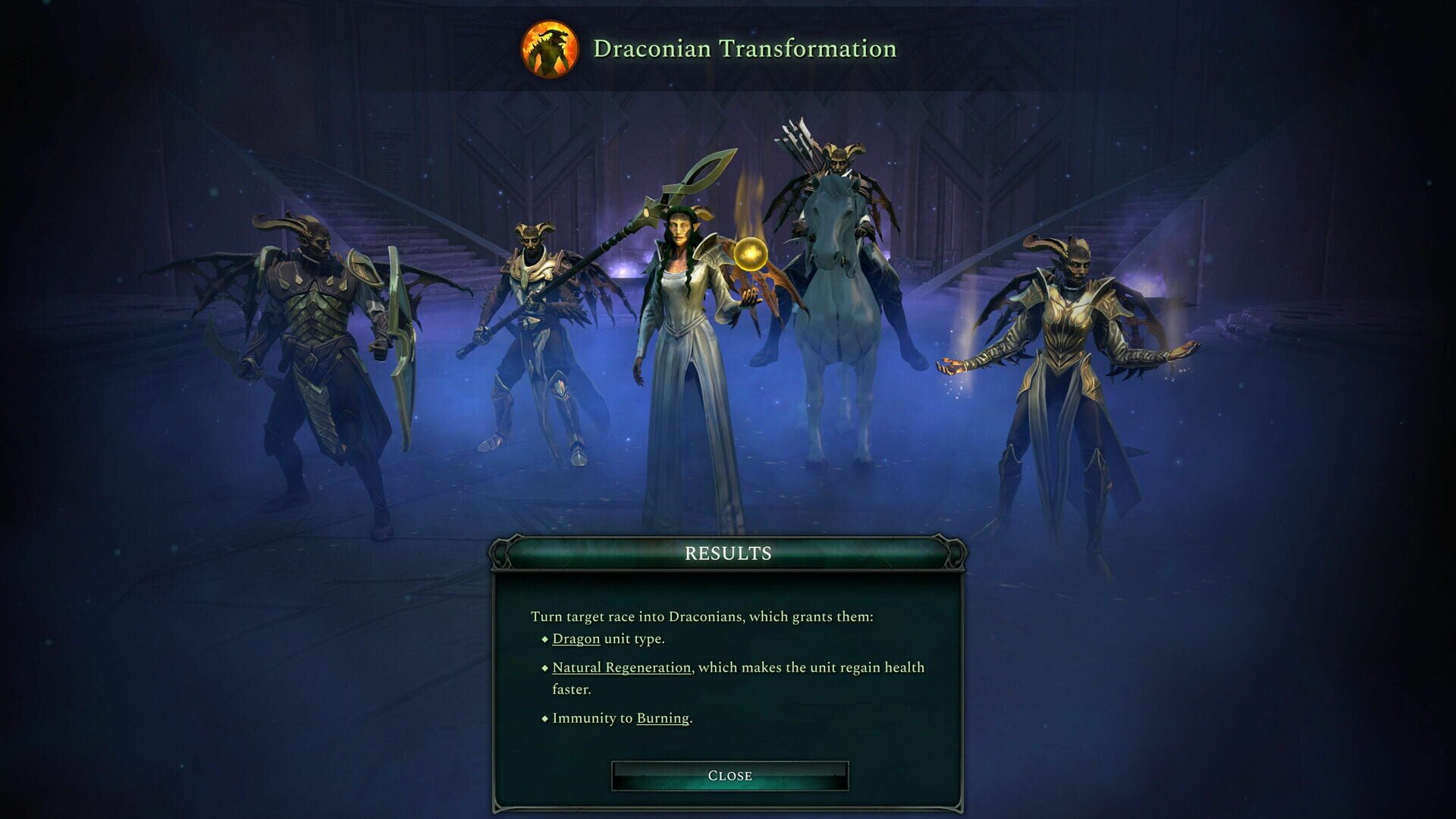 Screenshot for Age of Wonders 4: Dragon Dawn