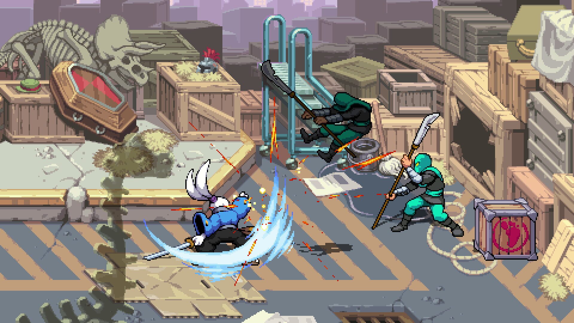 Screenshot for Teenage Mutant Ninja Turtles: Shredder's Revenge - Dimension Shellshock