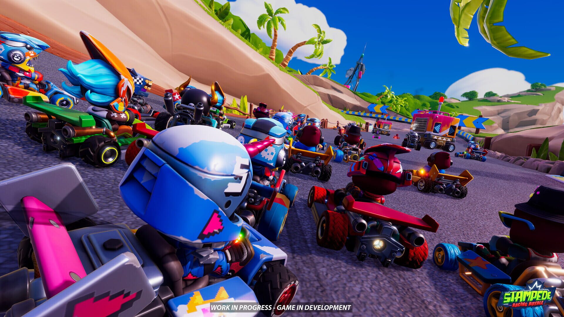 Screenshot for Stampede Racing Royale