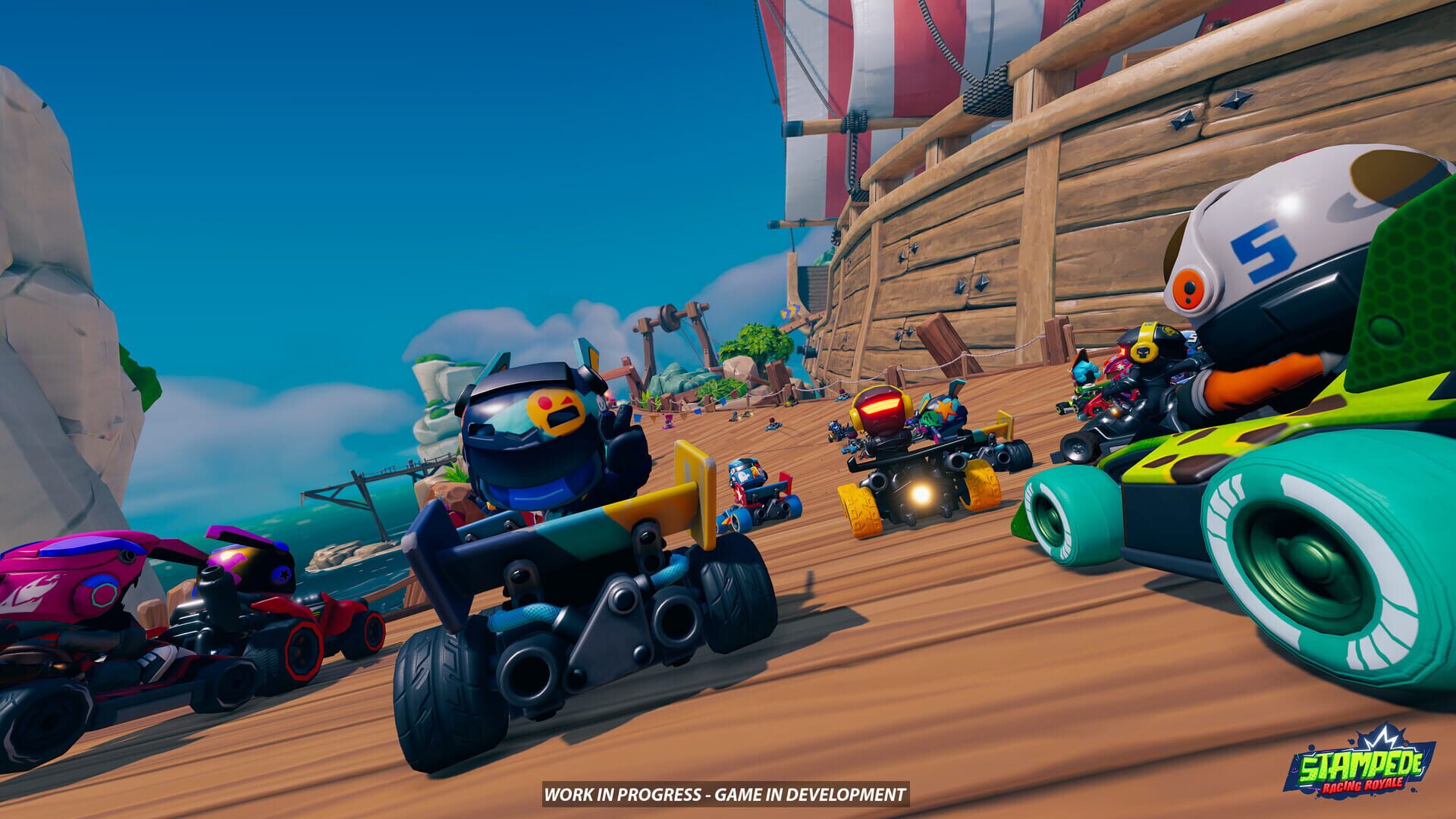 Screenshot for Stampede Racing Royale