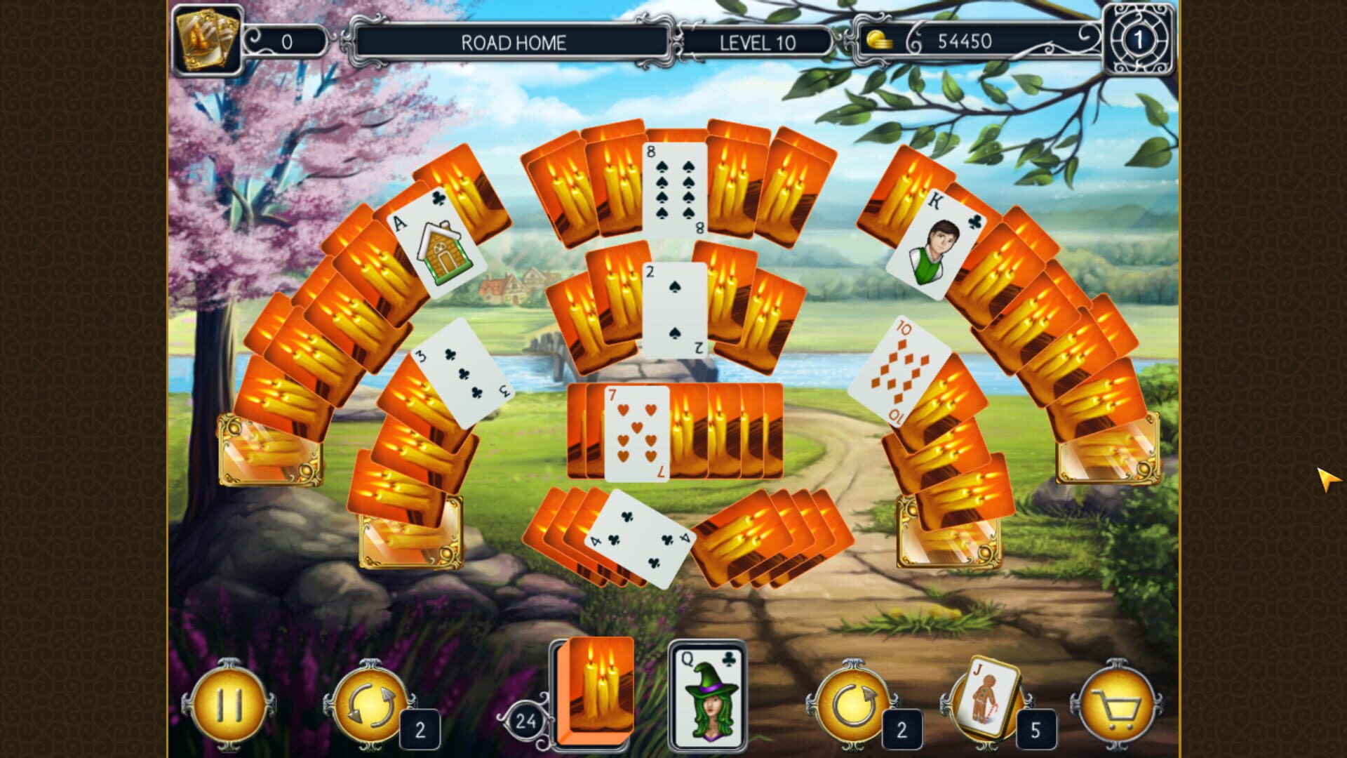 Screenshot for Mystery Solitaire: Grimm's Tales