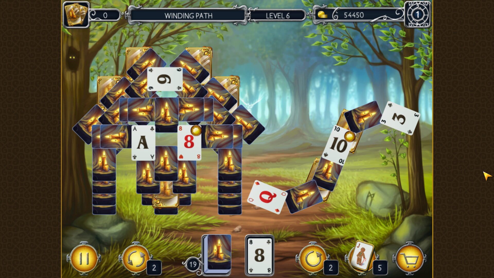 Screenshot for Mystery Solitaire: Grimm's Tales