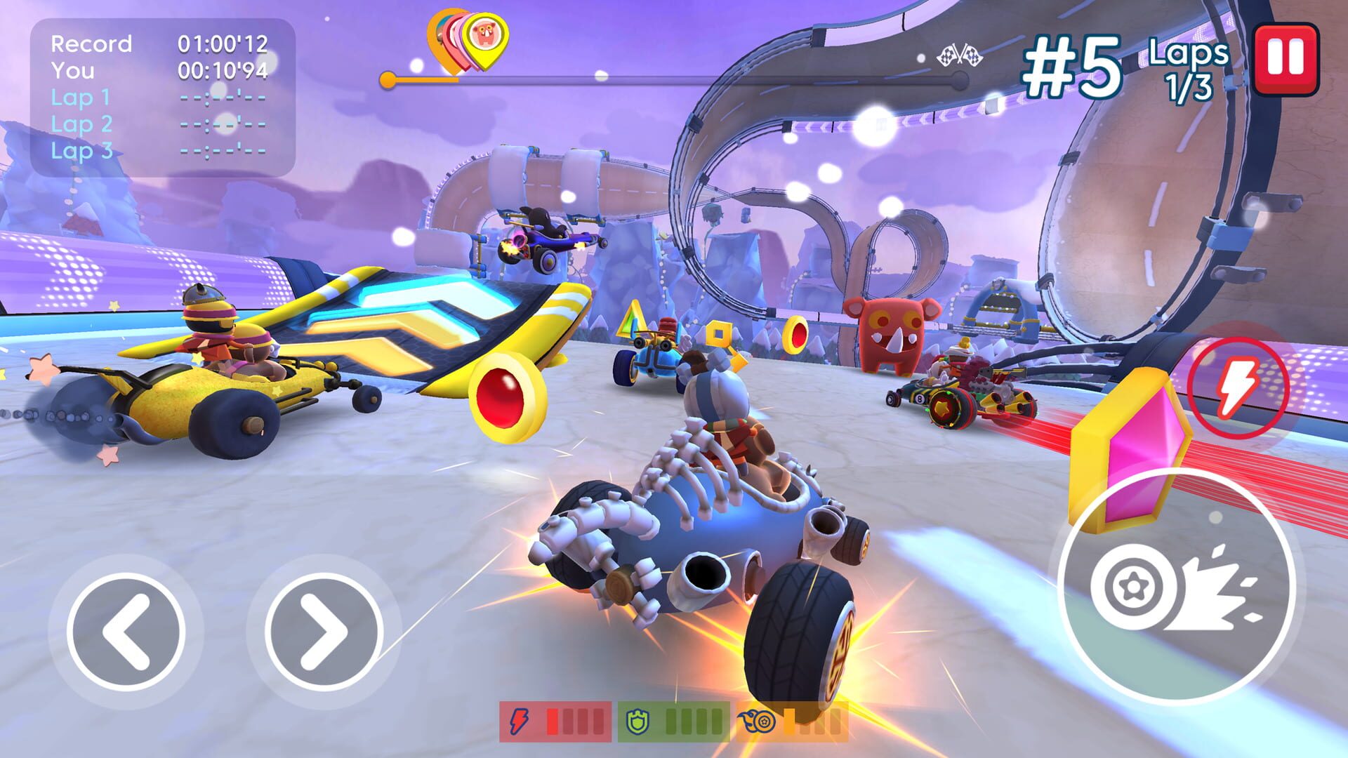 Screenshot for Starlit On Wheels: Super Kart