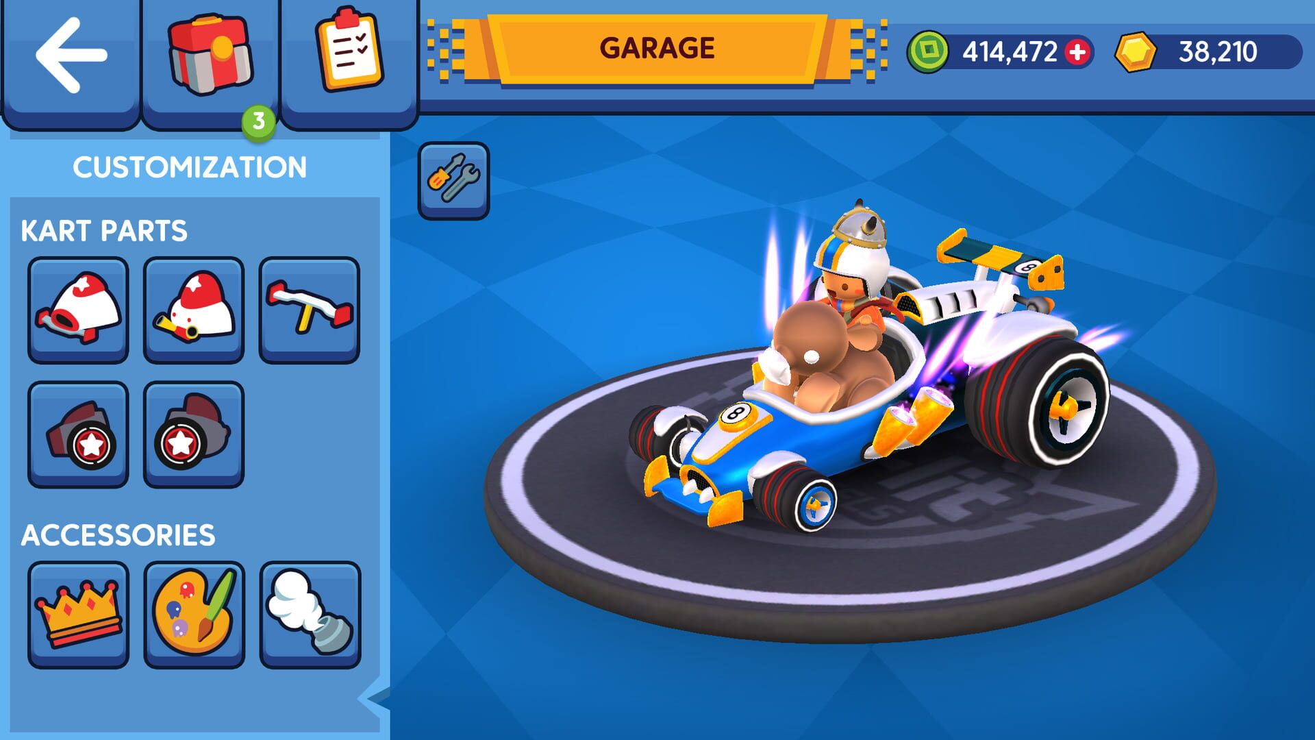 Screenshot for Starlit On Wheels: Super Kart