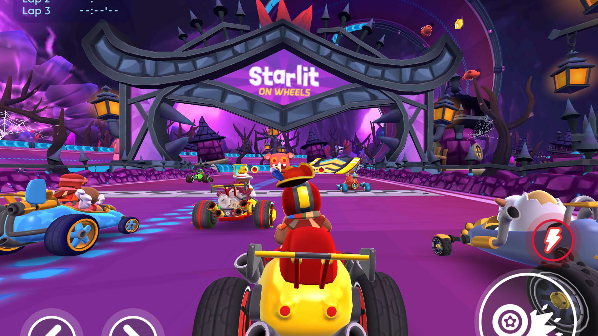 Screenshot for Starlit On Wheels: Super Kart