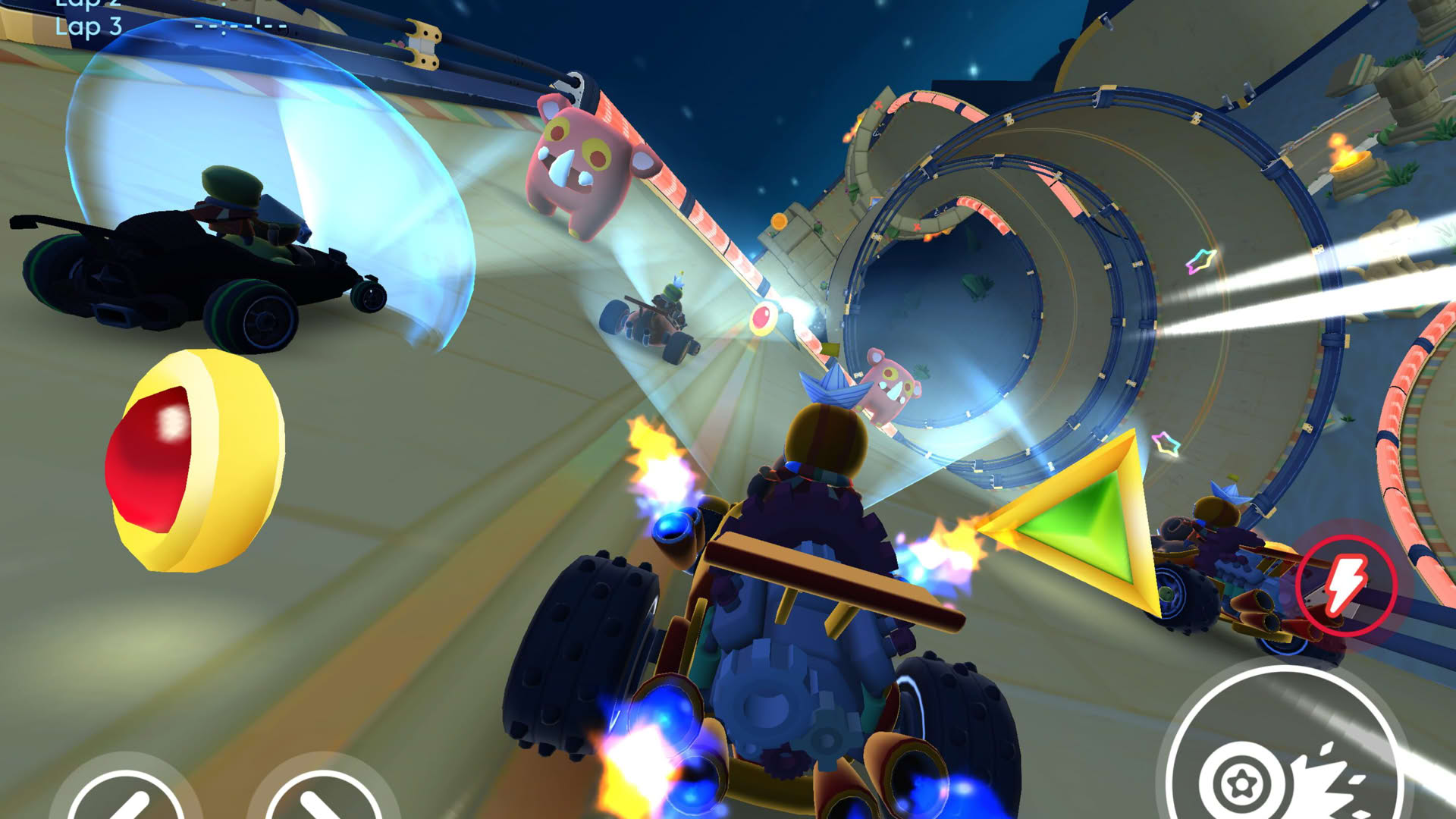 Screenshot for Starlit On Wheels: Super Kart