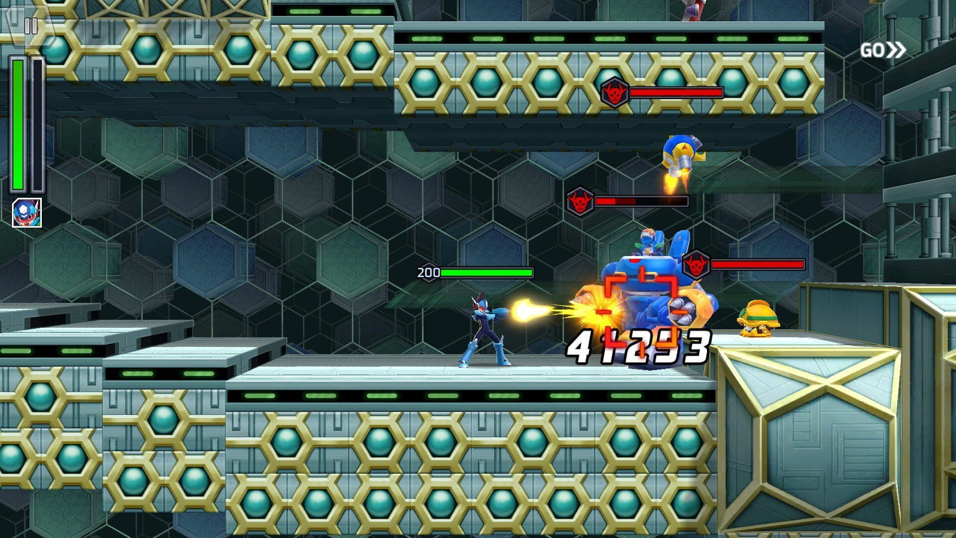 Screenshot for Mega Man X Dive Offline