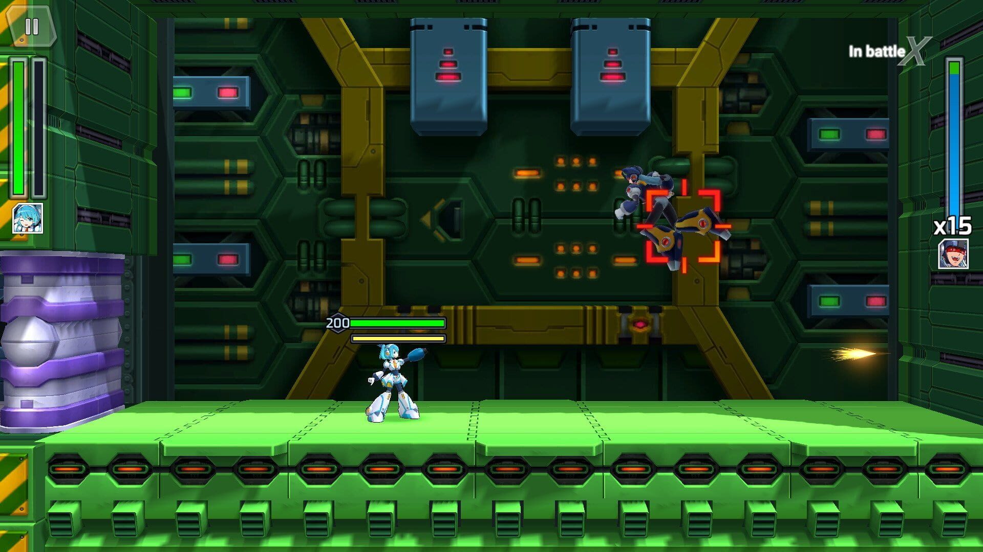 Screenshot for Mega Man X Dive Offline