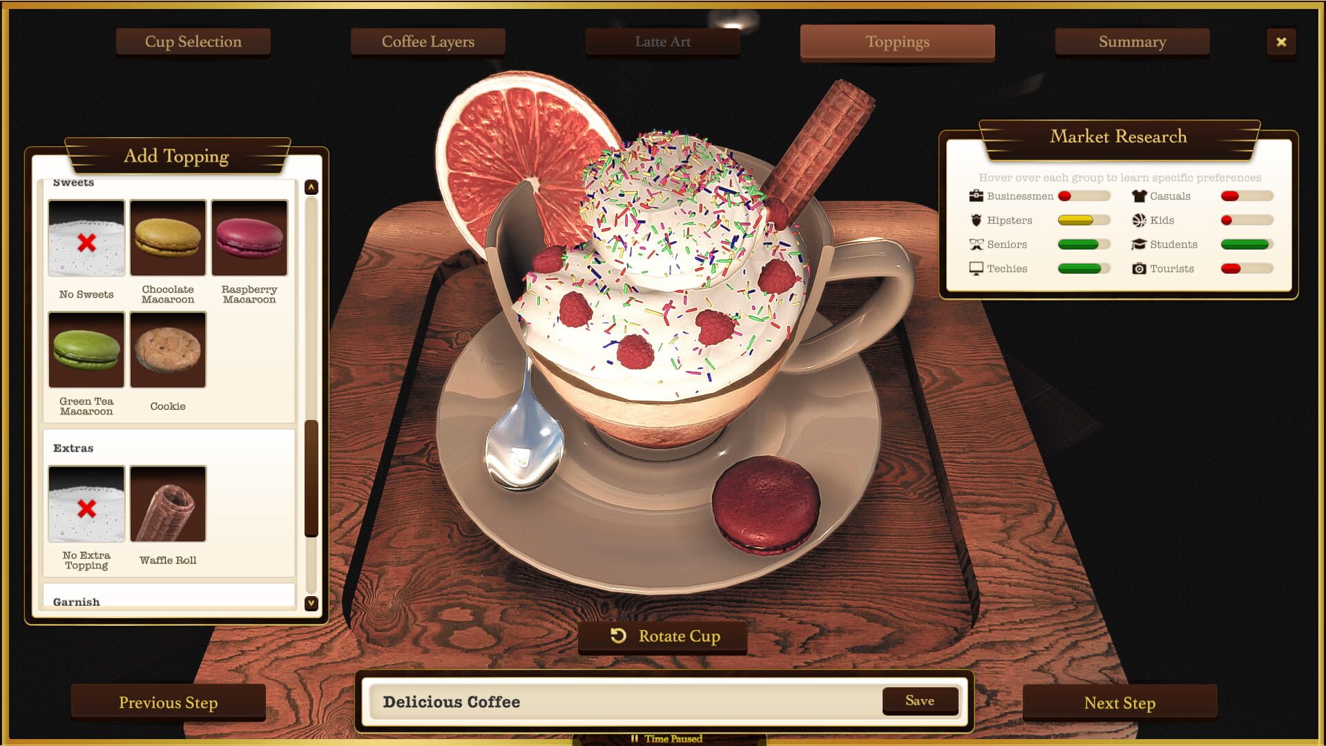 Screenshot for Espresso Tycoon