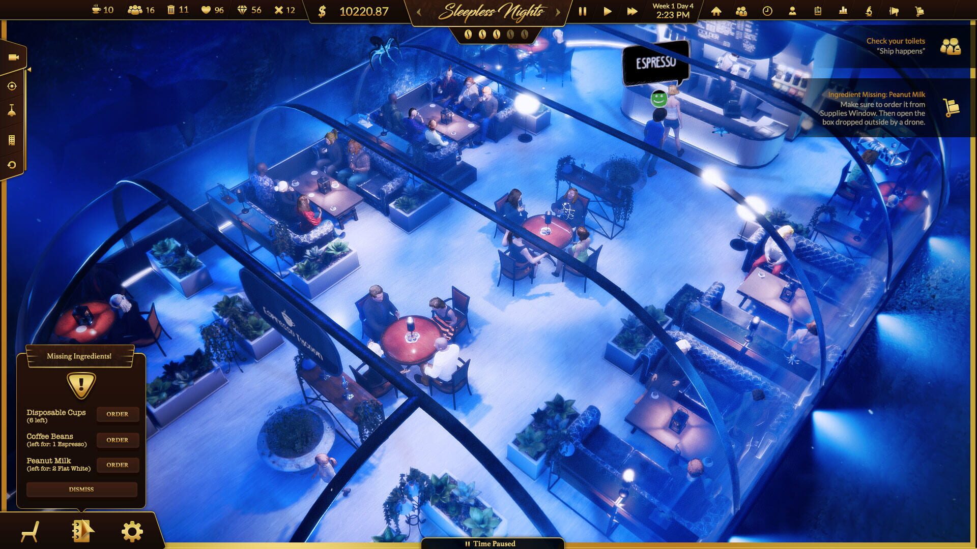 Screenshot for Espresso Tycoon