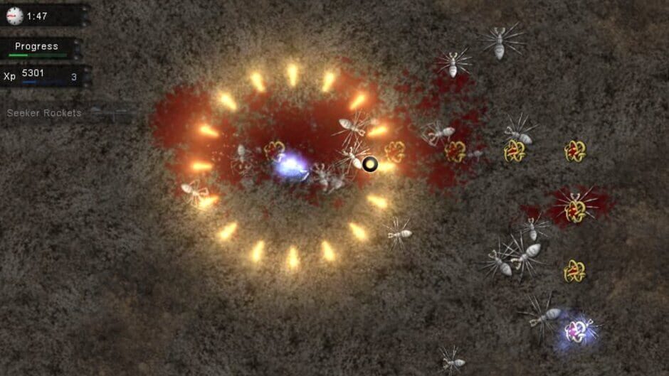 Screenshot for Crimsonland
