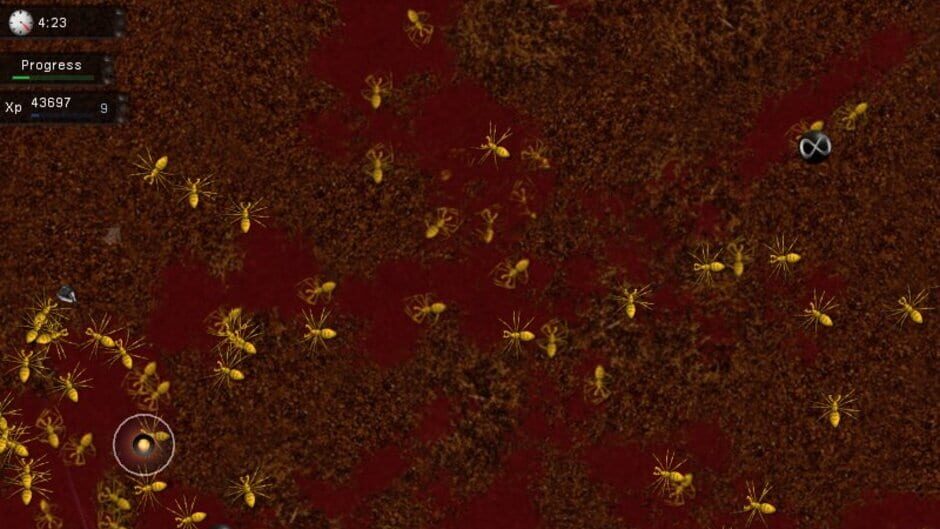 Screenshot for Crimsonland