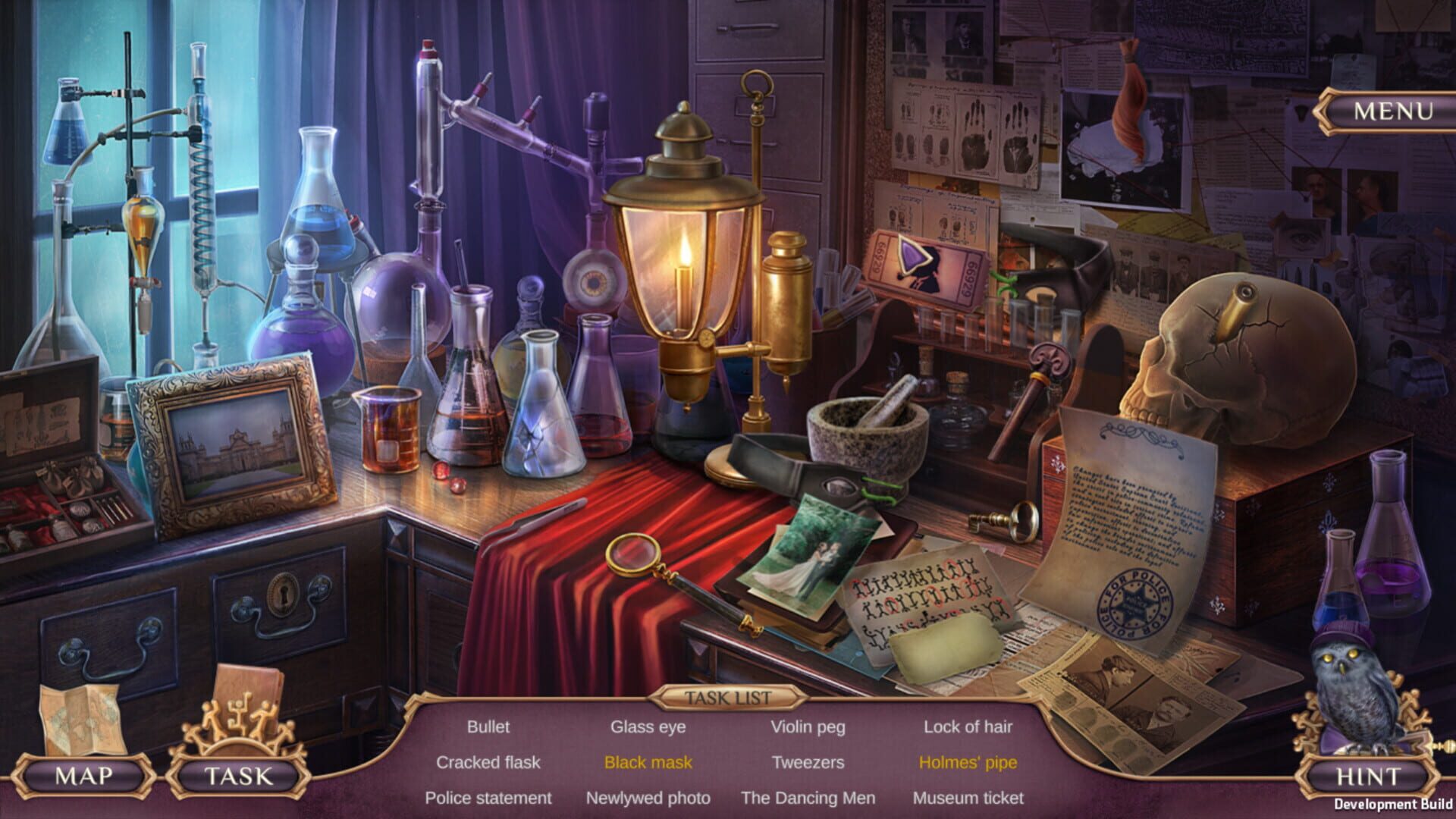 Screenshot for Ms. Holmes: The Case of the Dancing Men - Collector's Edition