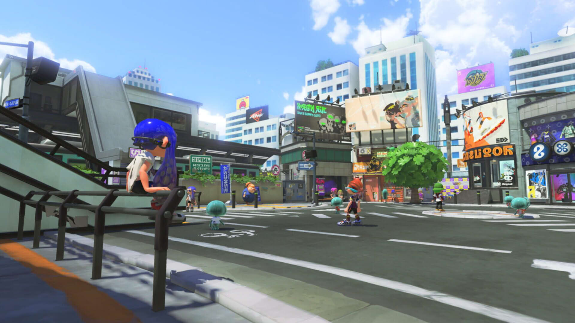 Screenshot for Splatoon 3: Inkopolis