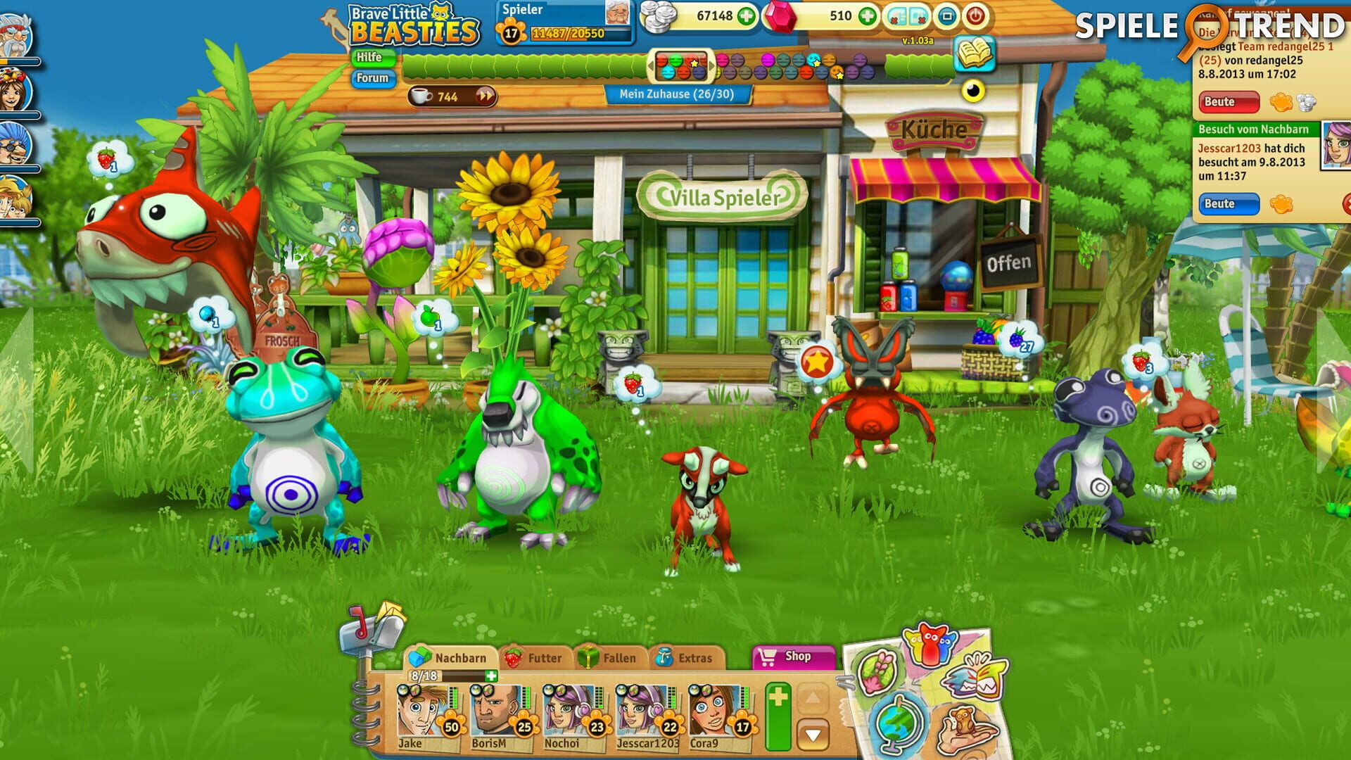 Screenshot for Brave Little Beasties