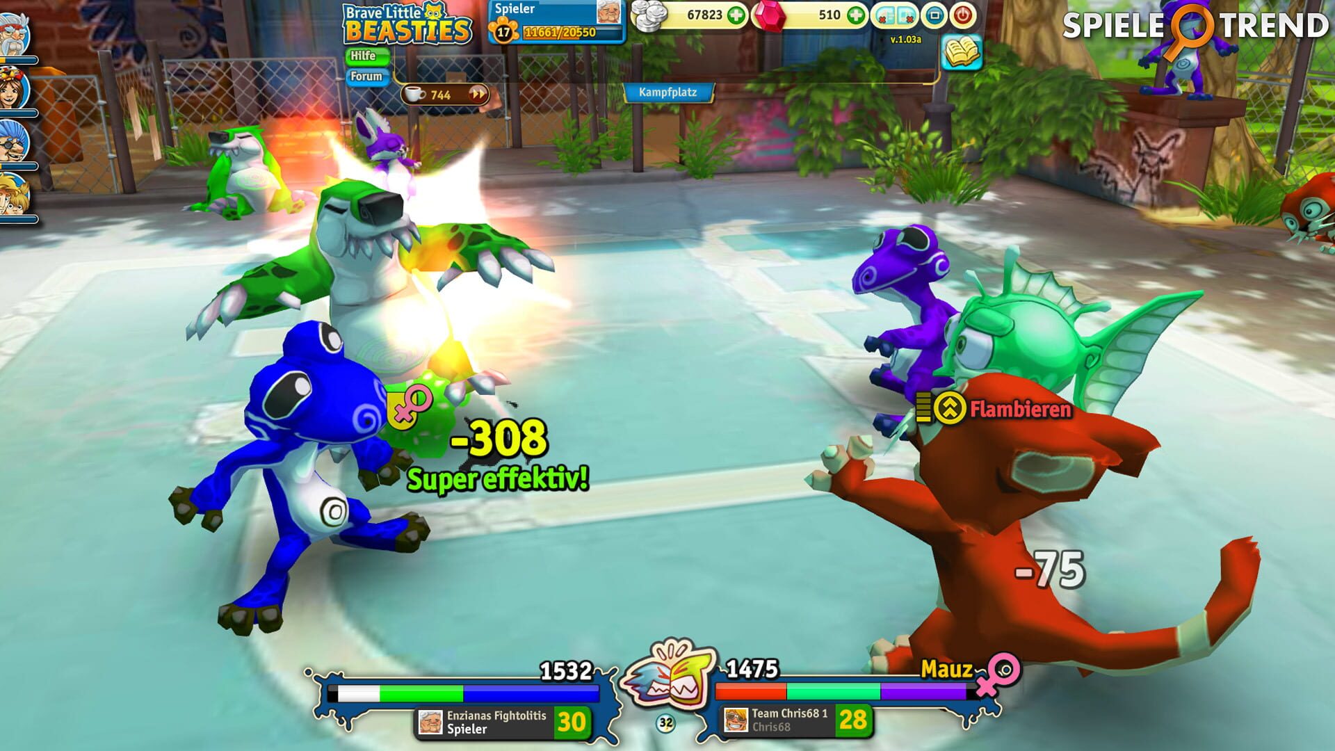Screenshot for Brave Little Beasties