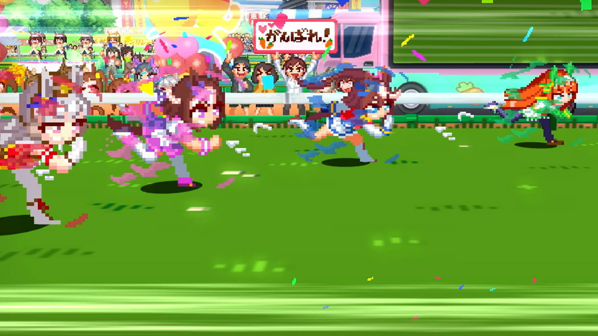 Screenshot for Umamusume: Pretty Derby - Party Dash