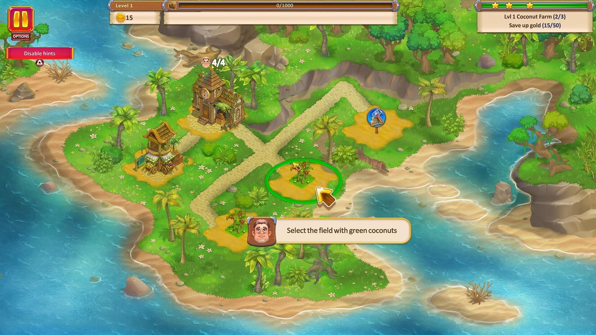 Screenshot for New Lands 3: Paradise Island