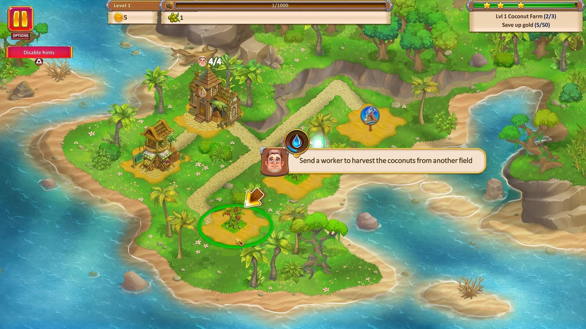Screenshot for New Lands 3: Paradise Island