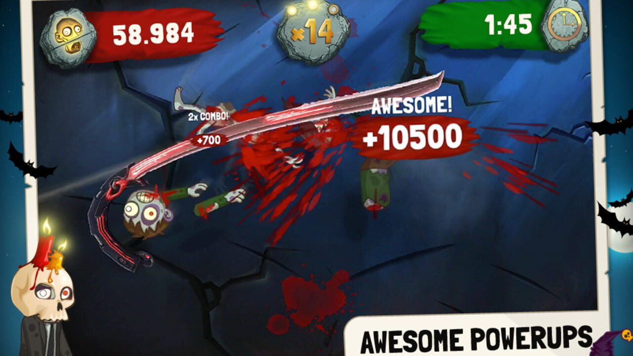 Screenshot for Zombie Swipeout