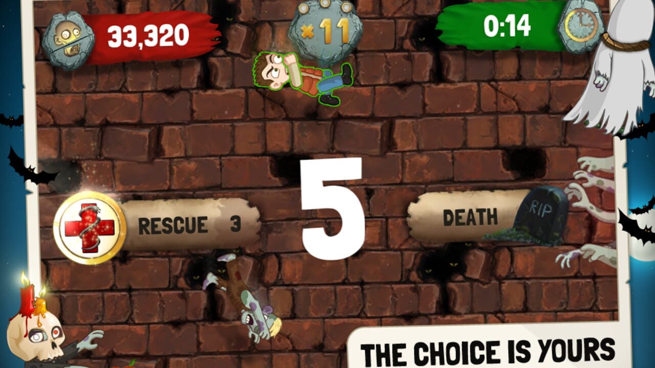 Screenshot for Zombie Swipeout