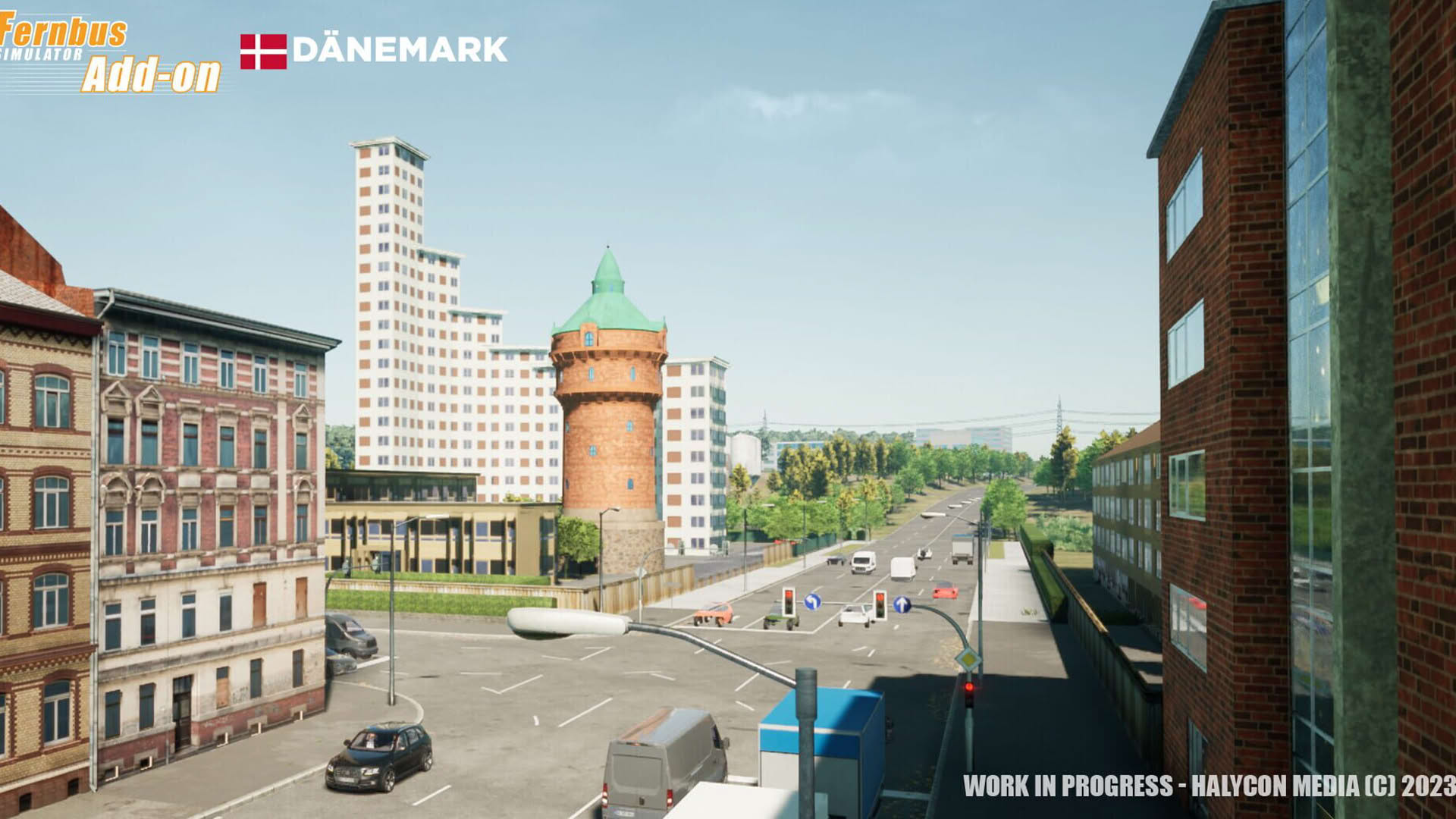 Screenshot for Fernbus Simulator: Denmark