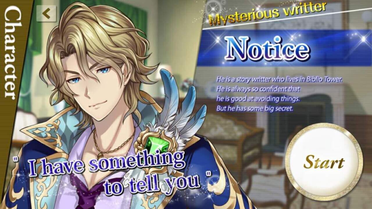 Screenshot for First Page of Love