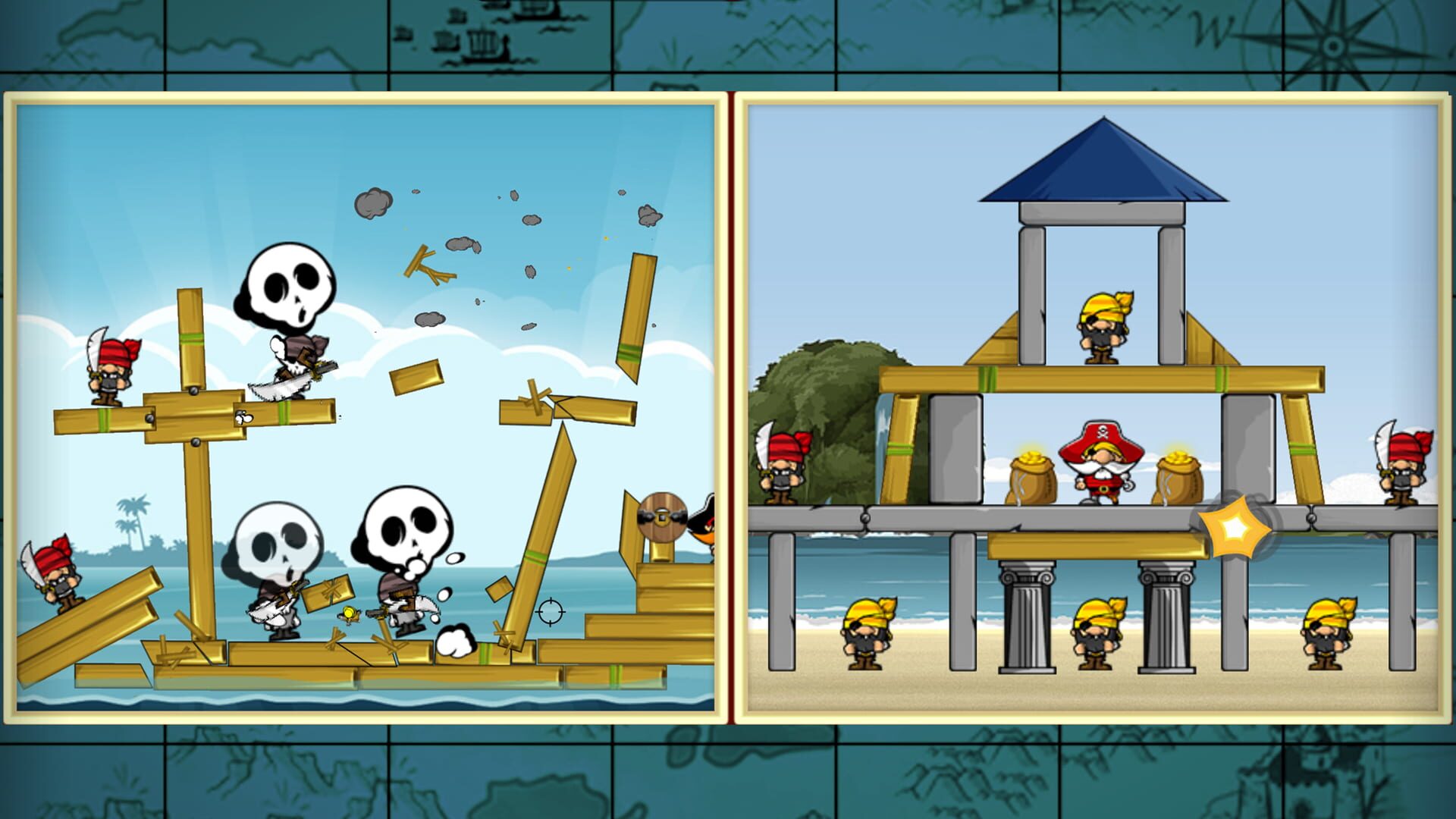 Screenshot for Siege Hero: Pirate Pillage