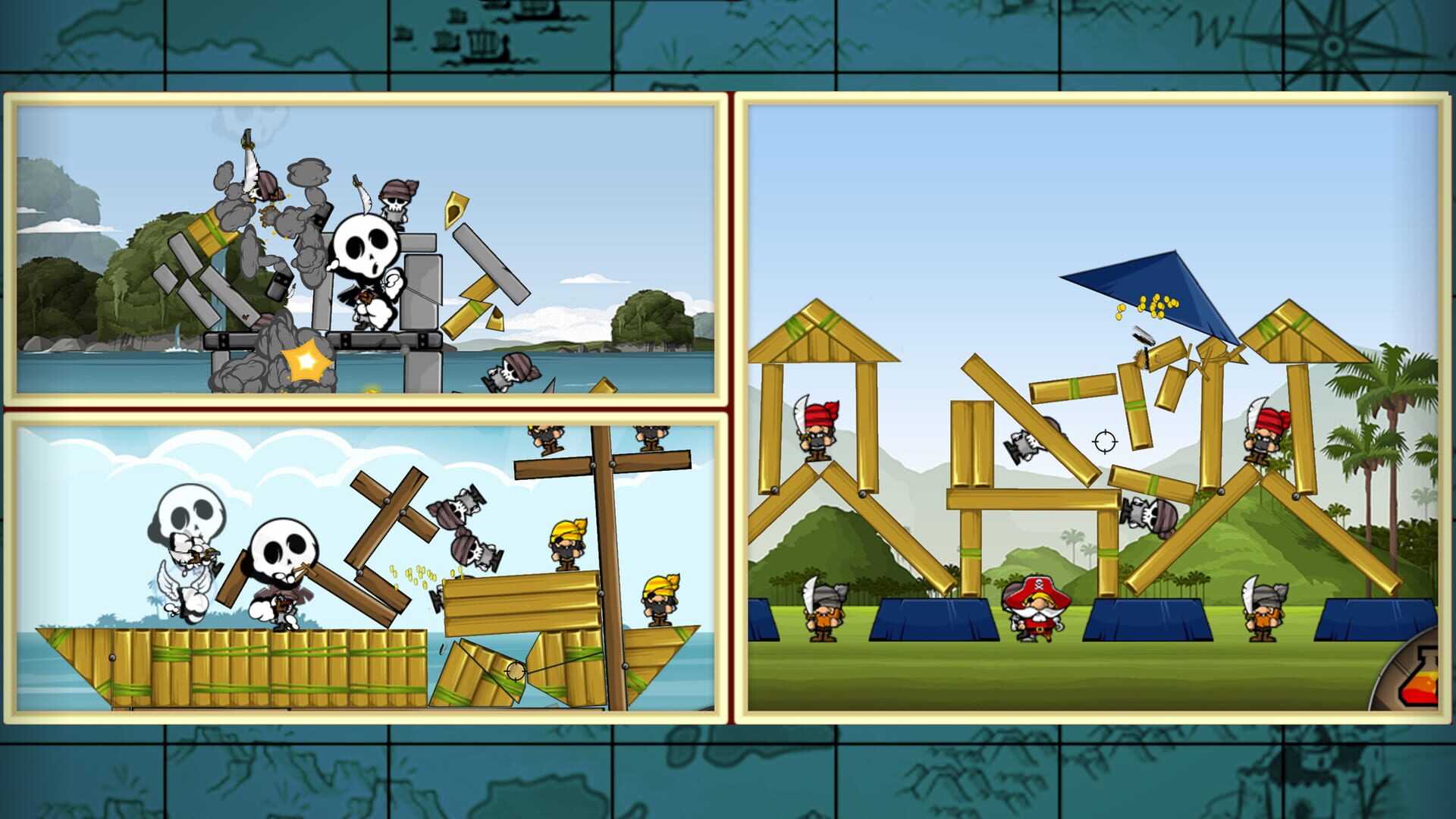 Screenshot for Siege Hero: Pirate Pillage