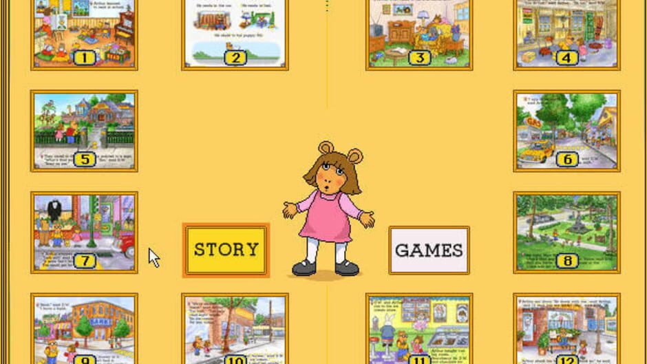 Screenshot for Living Books: Arthur's Reading Race