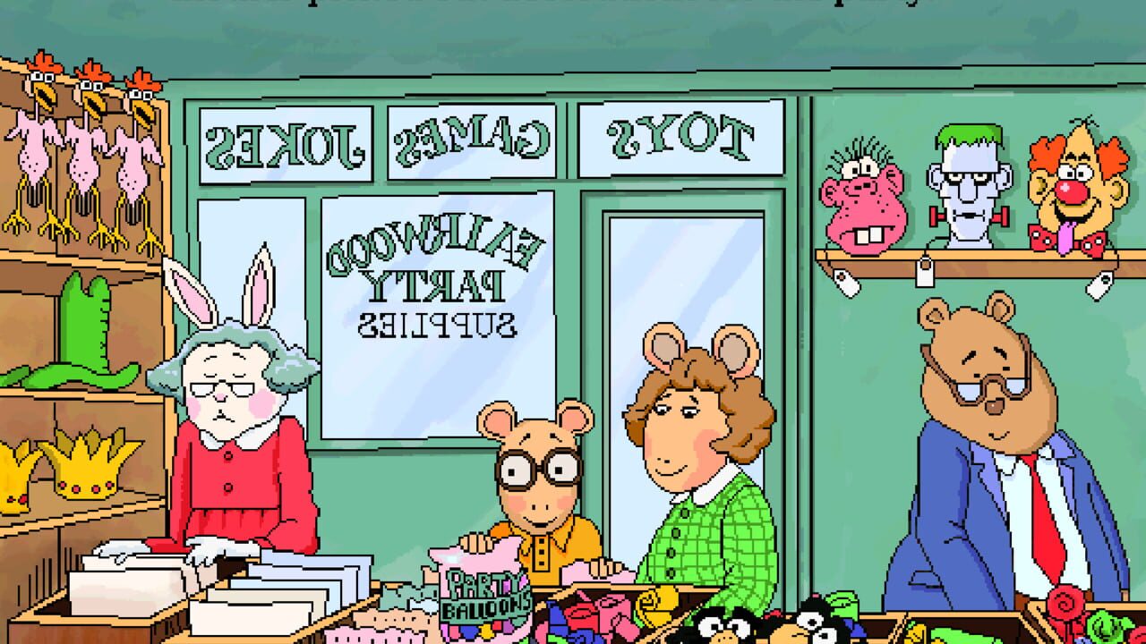 Screenshot for Living Books: Arthur's Birthday