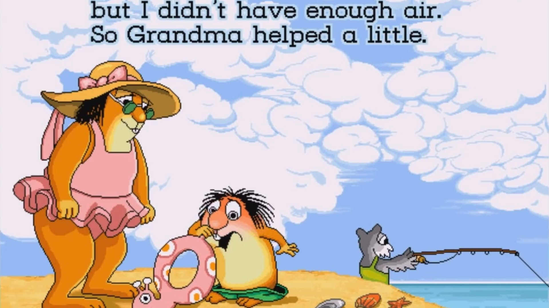 Screenshot for Living Books: Just Grandma and Me