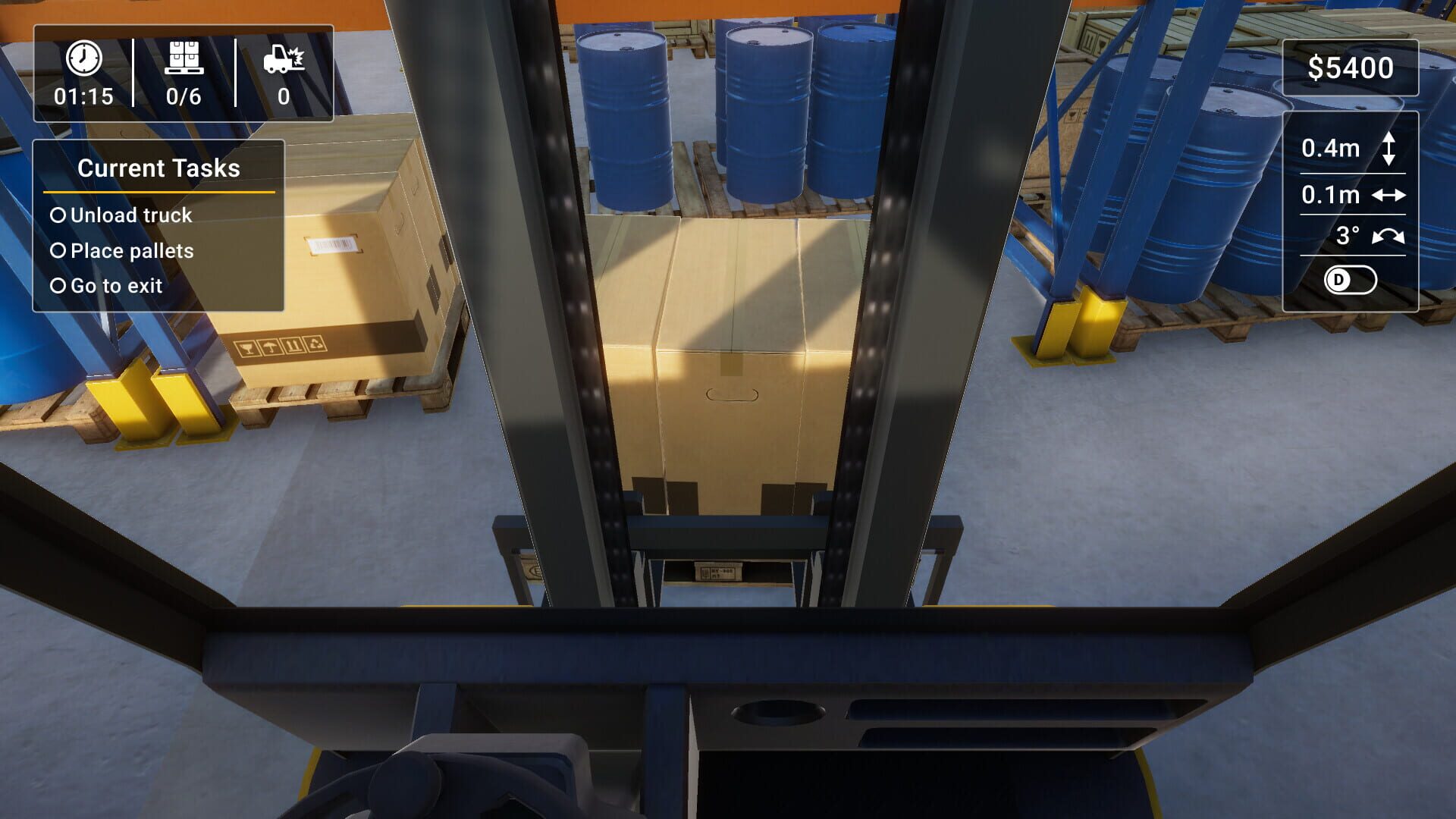 Screenshot for Forklift Simulator 2023
