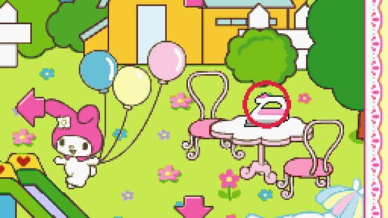 Screenshot for DS Pico Series: Sanrio no Party Heikou! Oryouri - Oshare - Okaimono